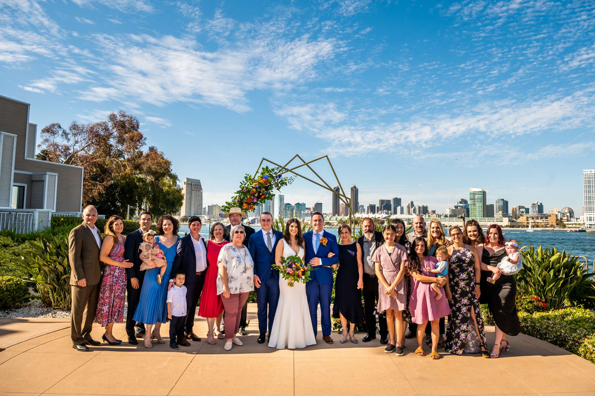 Coronado Island Marriott Resort & Spa Wedding coordinated by Moments Remembered Events, Elizabeth and Michael Wedding Photo #70 by True Photography