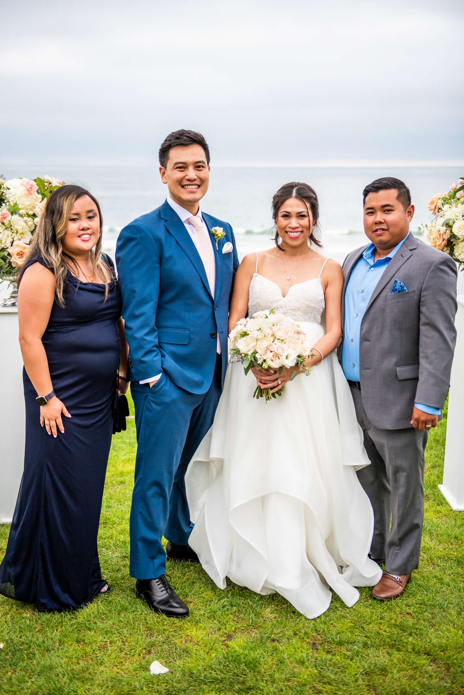 Scripps Seaside Forum Wedding coordinated by Willmus Weddings, Quynh and Tyler Wedding Photo #120 by True Photography