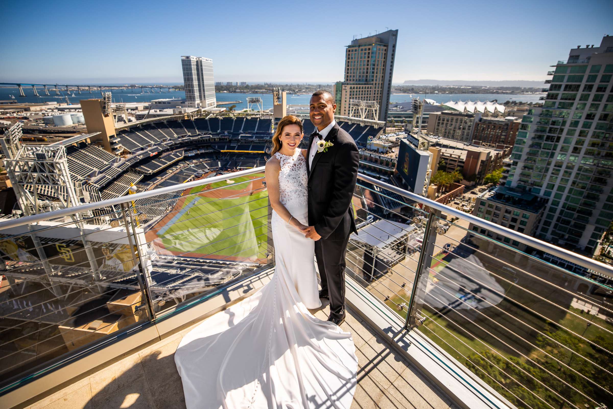 The Ultimate Skybox Wedding coordinated by Creative Affairs Inc, Alexia and Kalin Wedding Photo #8 by True Photography