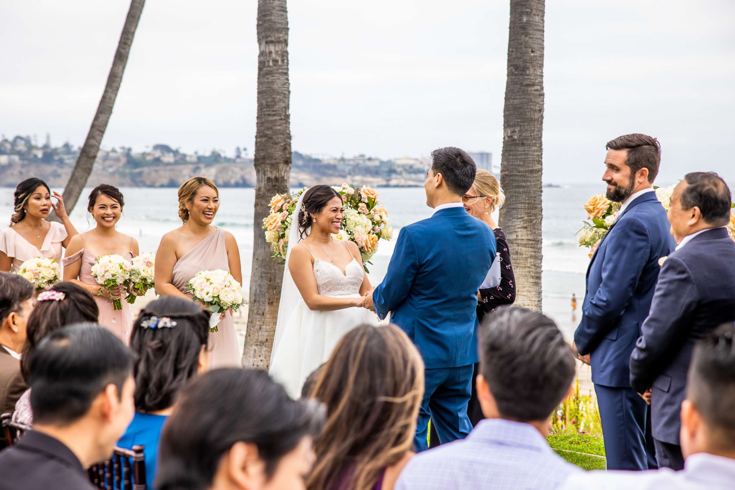Scripps Seaside Forum Wedding coordinated by Willmus Weddings, Quynh and Tyler Wedding Photo #94 by True Photography