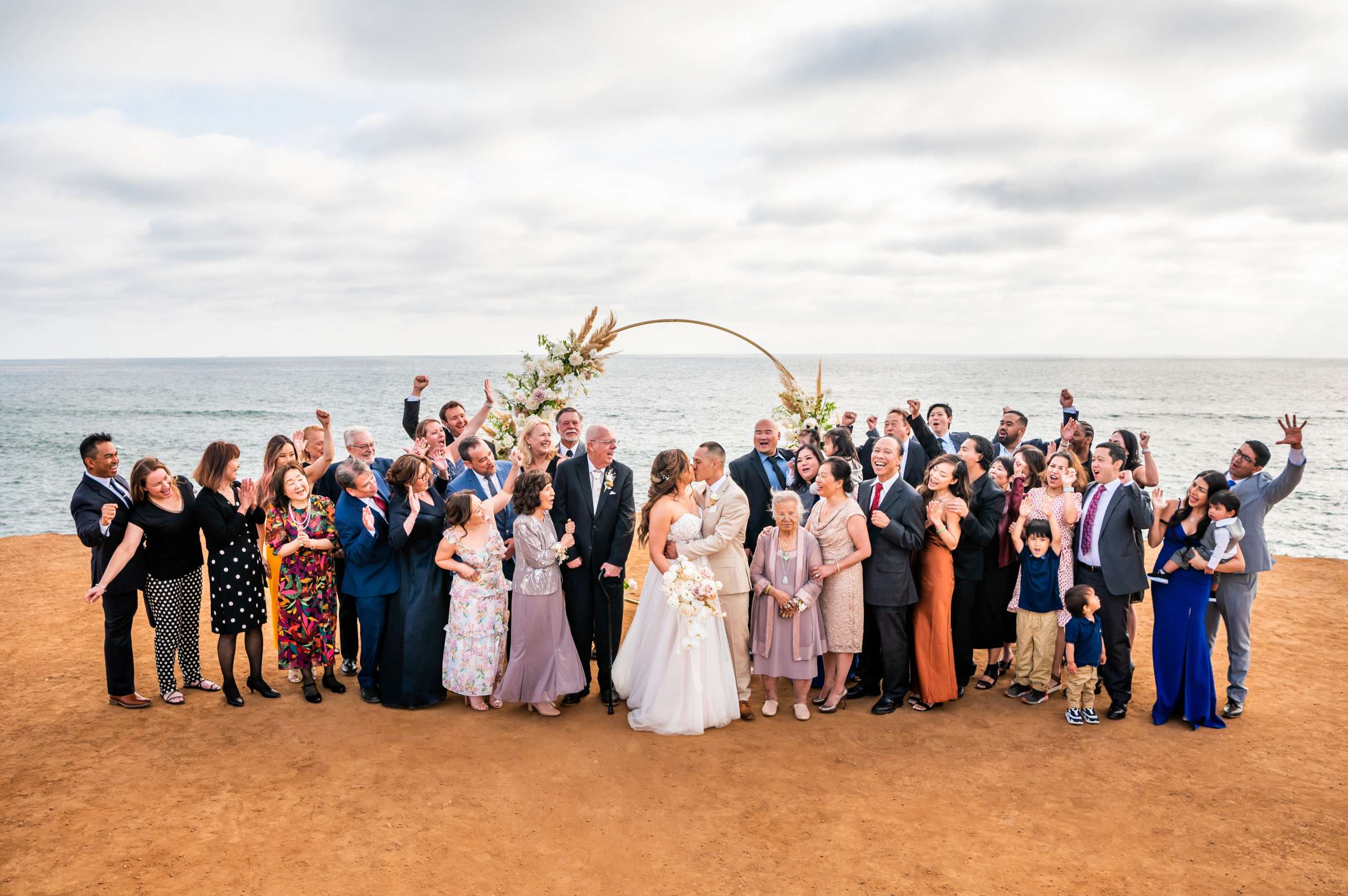 Sunset Cliffs Wedding coordinated by OhMissy Events, Victoria and Vanderson Wedding Photo #56 by True Photography
