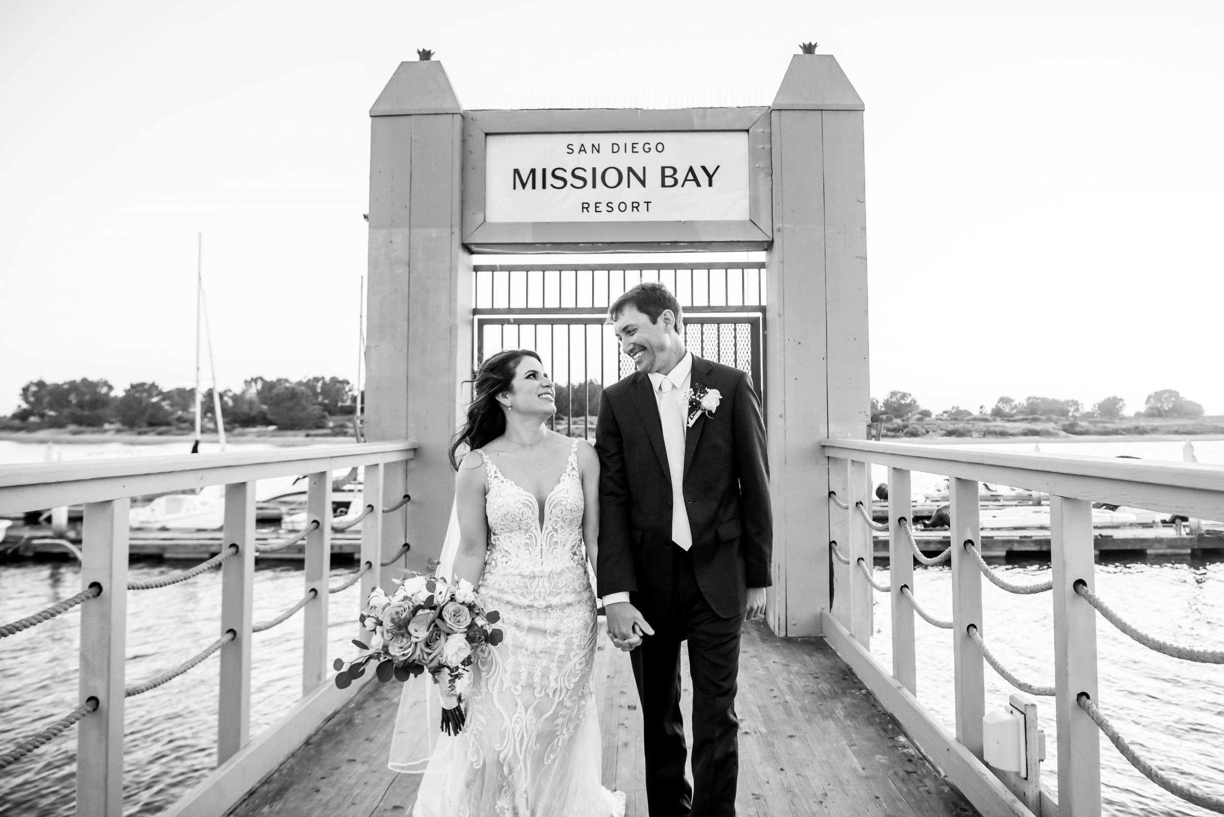 San Diego Mission Bay Resort Wedding coordinated by Elements of Style, Maggie and Eric Wedding Photo #181 by True Photography