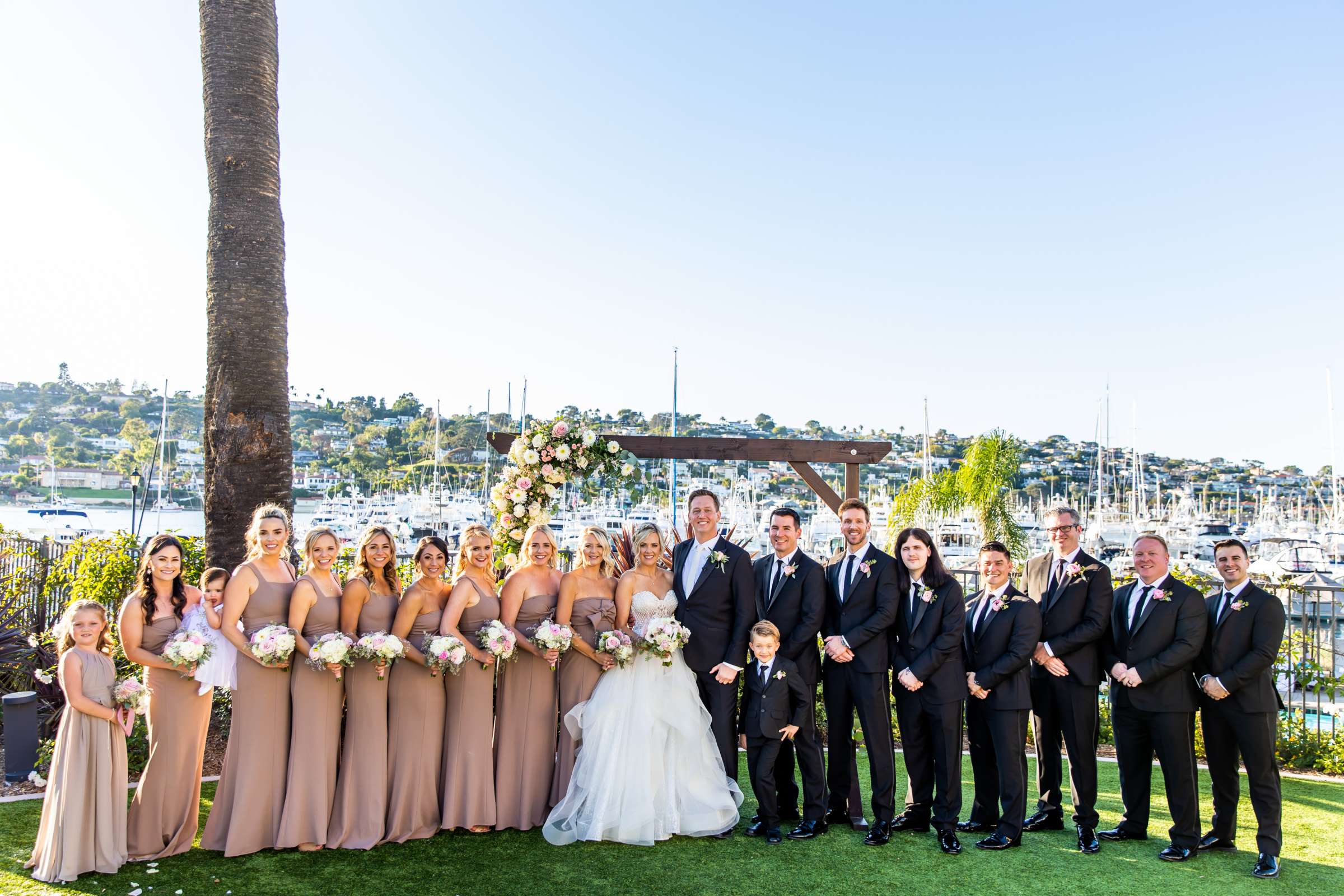 Kona Kai Resort Wedding coordinated by Holly Kalkin Weddings, Laura and William Wedding Photo #21 by True Photography