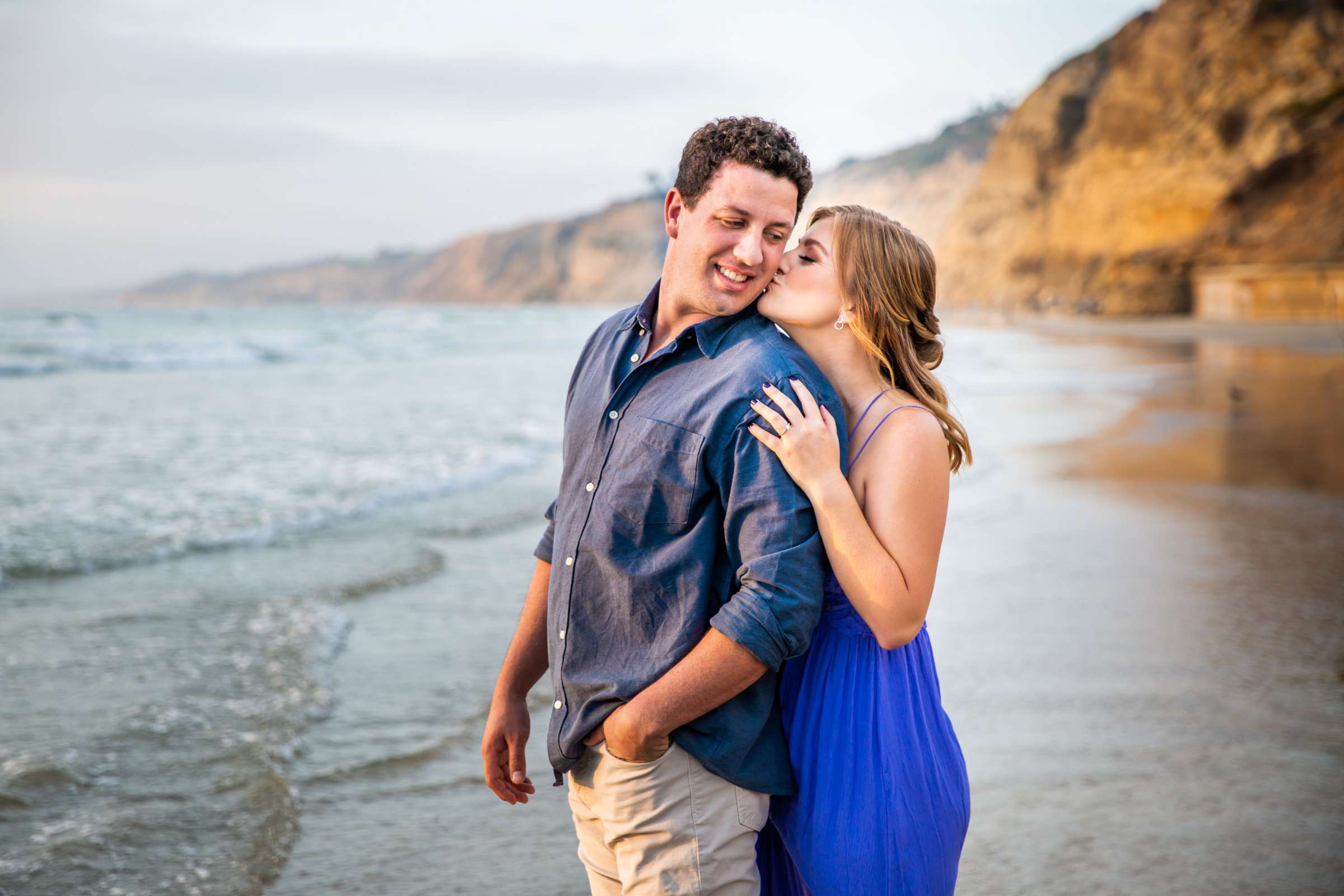 Scripps Seaside Forum Engagement, Maren and Chris Engagement Photo #21 by True Photography
