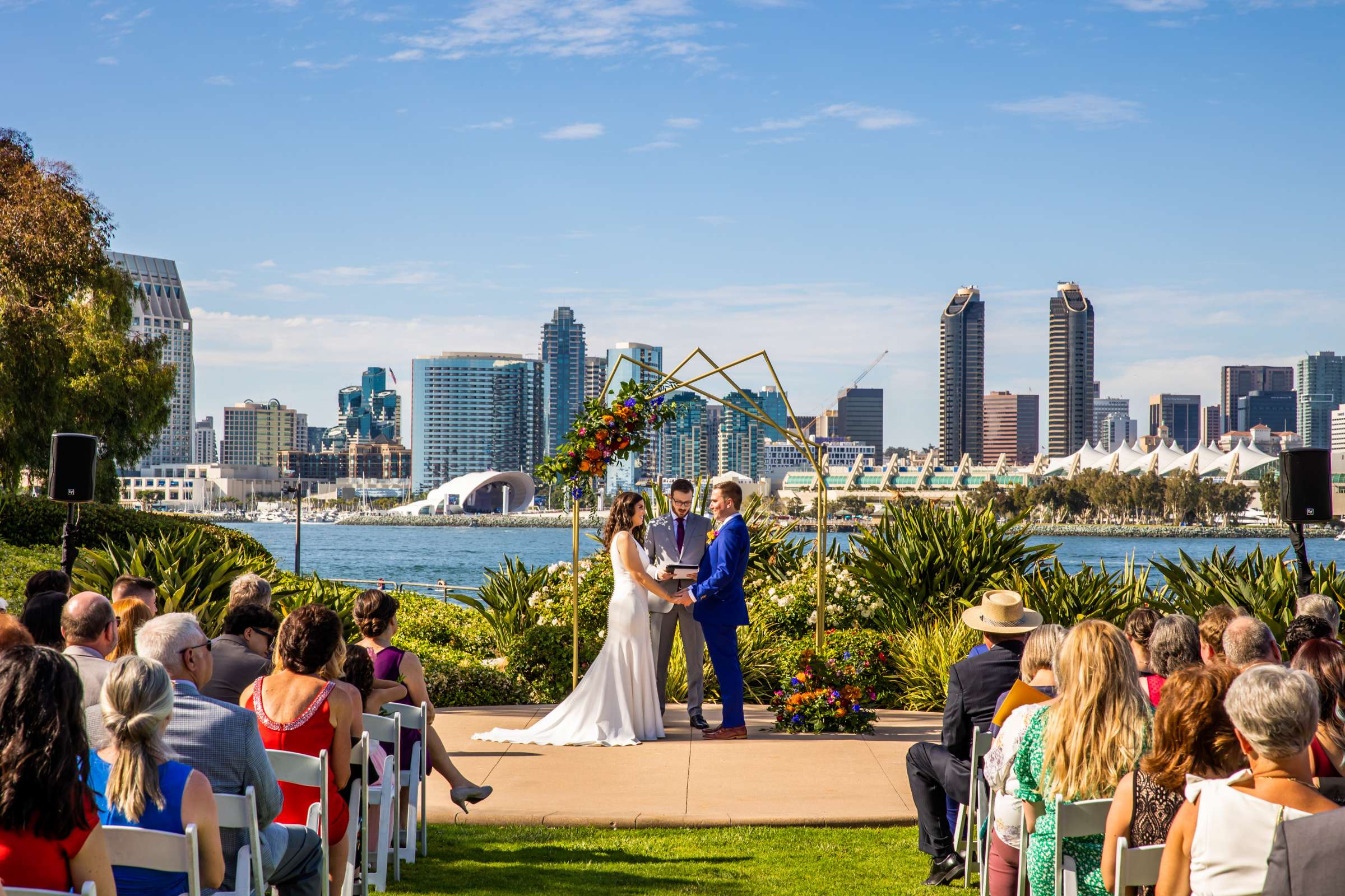 Coronado Island Marriott Resort & Spa Wedding coordinated by Moments Remembered Events, Elizabeth and Michael Wedding Photo #61 by True Photography