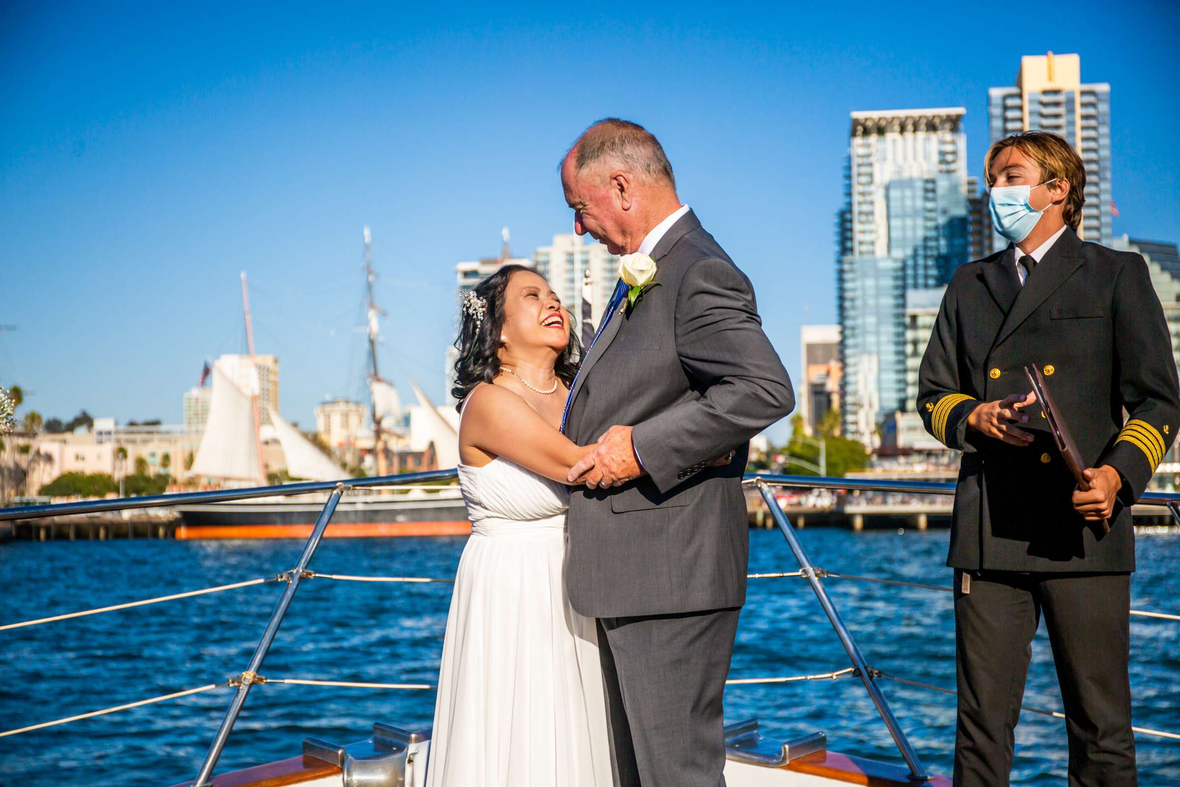 Flagship Cruises and Events Wedding, Pura and James Wedding Photo #12 by True Photography