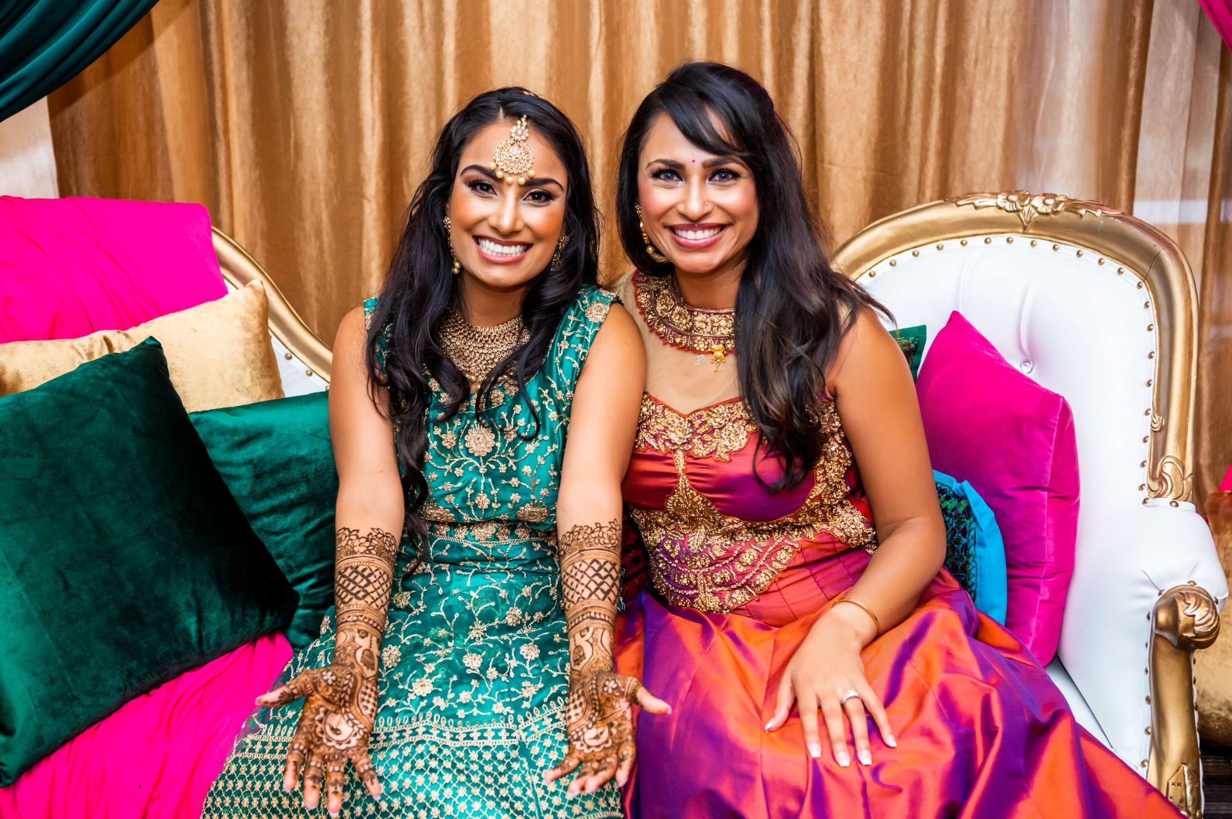 Hilton San Diego Bayfront Event, Shivani and Joey Mehndi, Haldi and Sangeet Event Photo #3 by True Photography