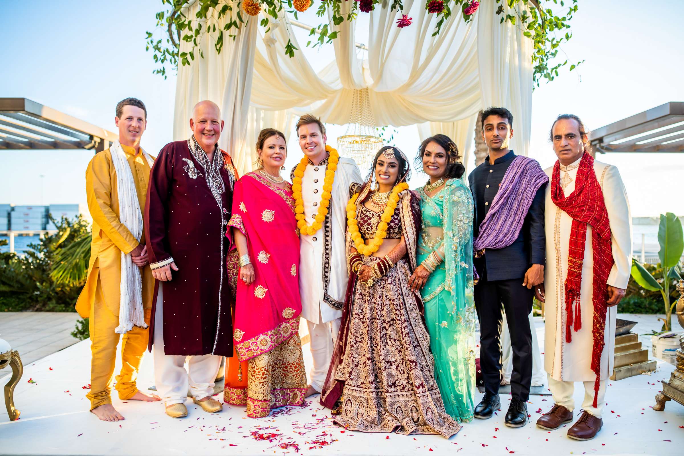 Hilton San Diego Bayfront Wedding coordinated by Reva Event, Shivani and Joey Wedding Photo #25 by True Photography