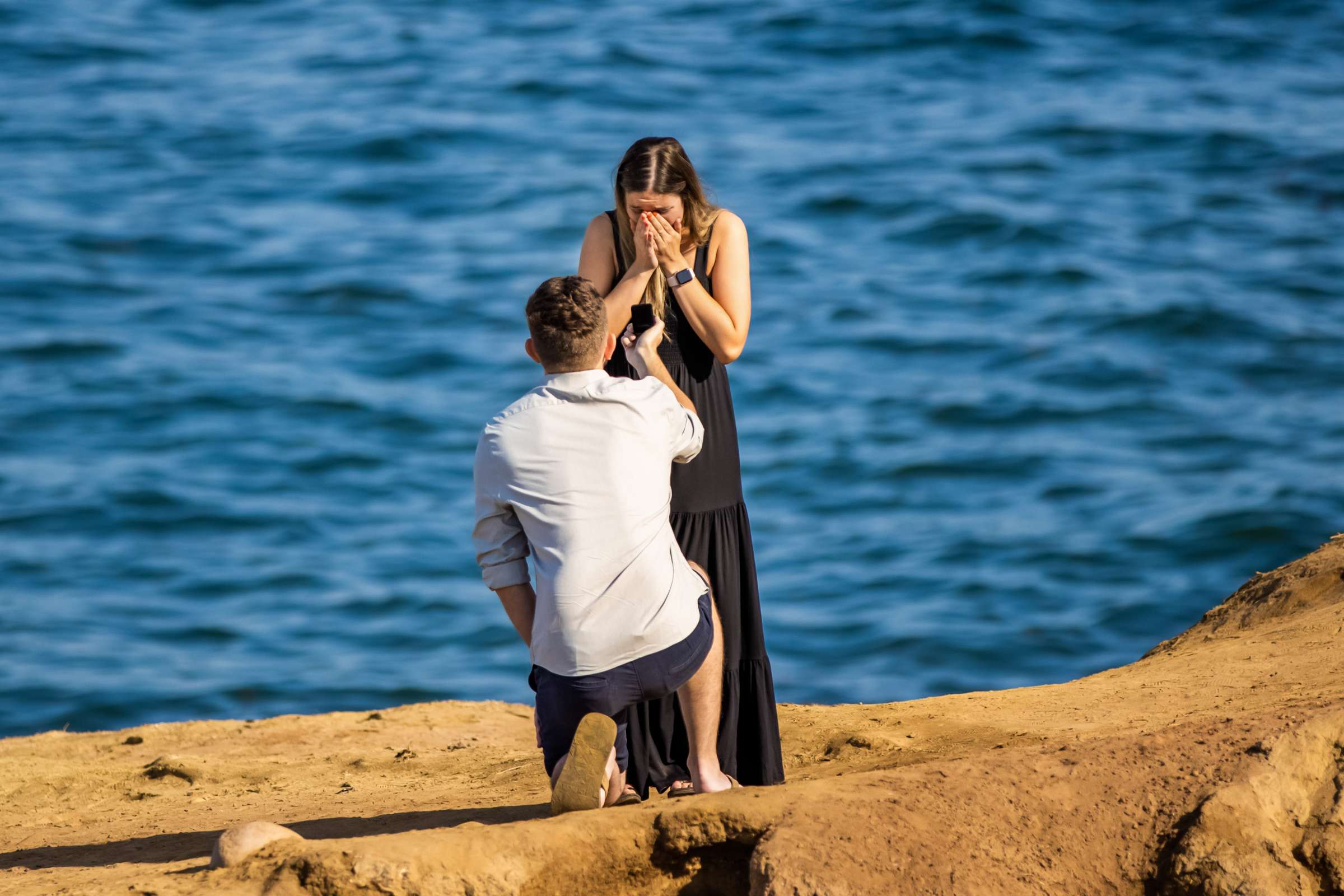 Sunset Cliffs Proposal, Ronnie R Proposal Photo #13 by True Photography