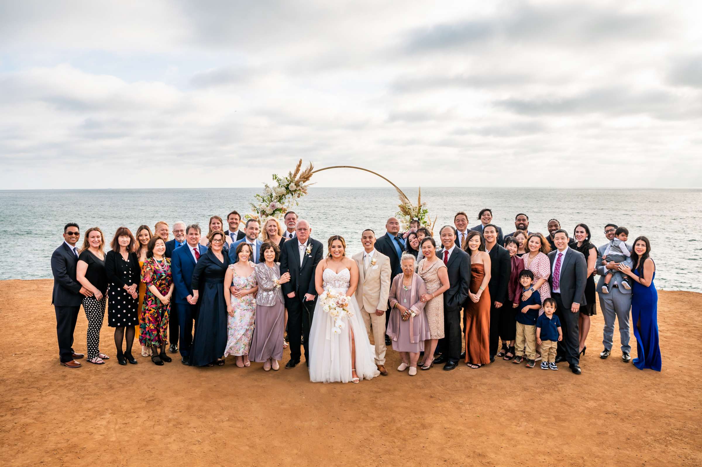 Sunset Cliffs Wedding coordinated by OhMissy Events, Victoria and Vanderson Wedding Photo #55 by True Photography