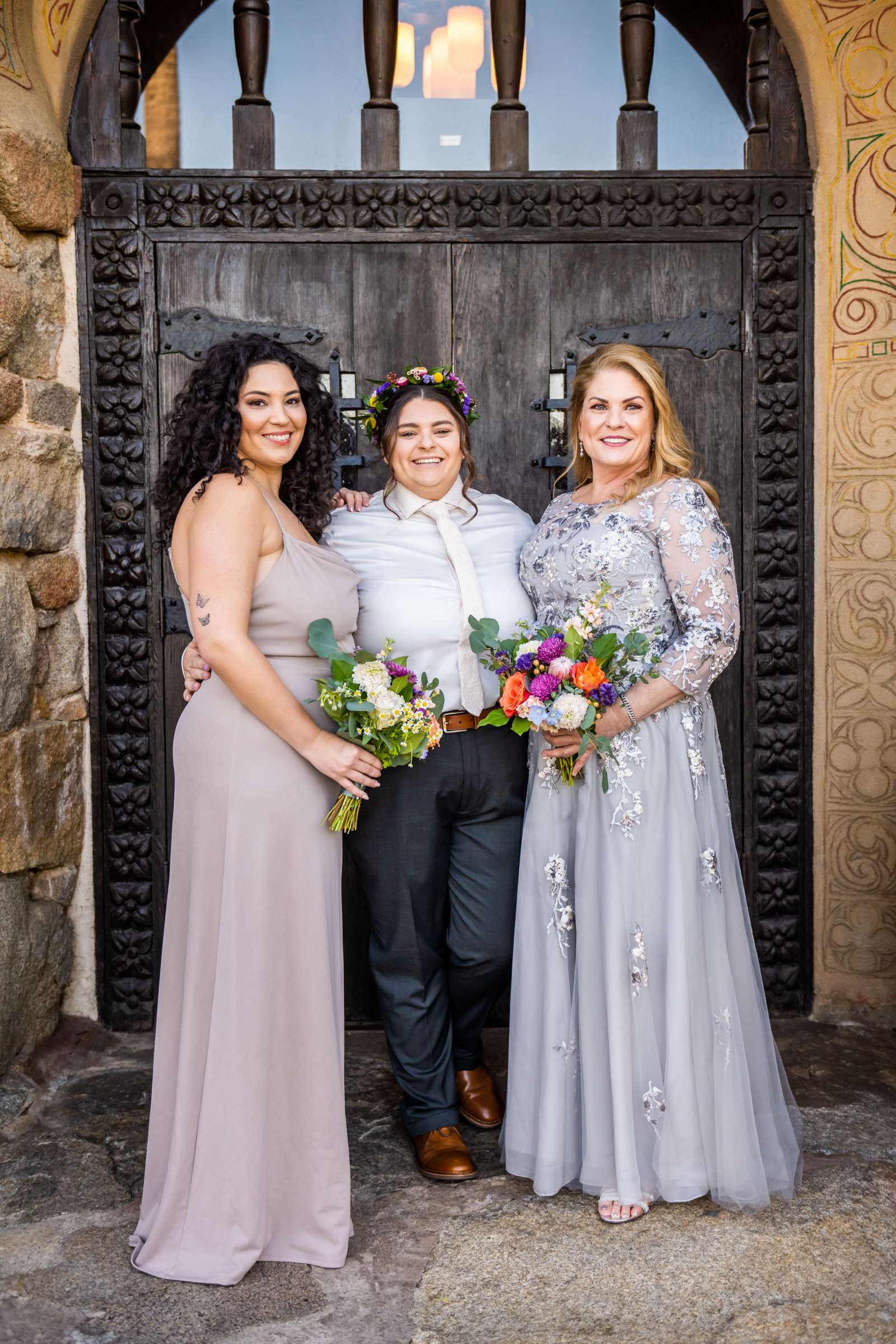 Mt Woodson Castle Wedding coordinated by Personal Touch Dining, Courtney and Aly Wedding Photo #60 by True Photography