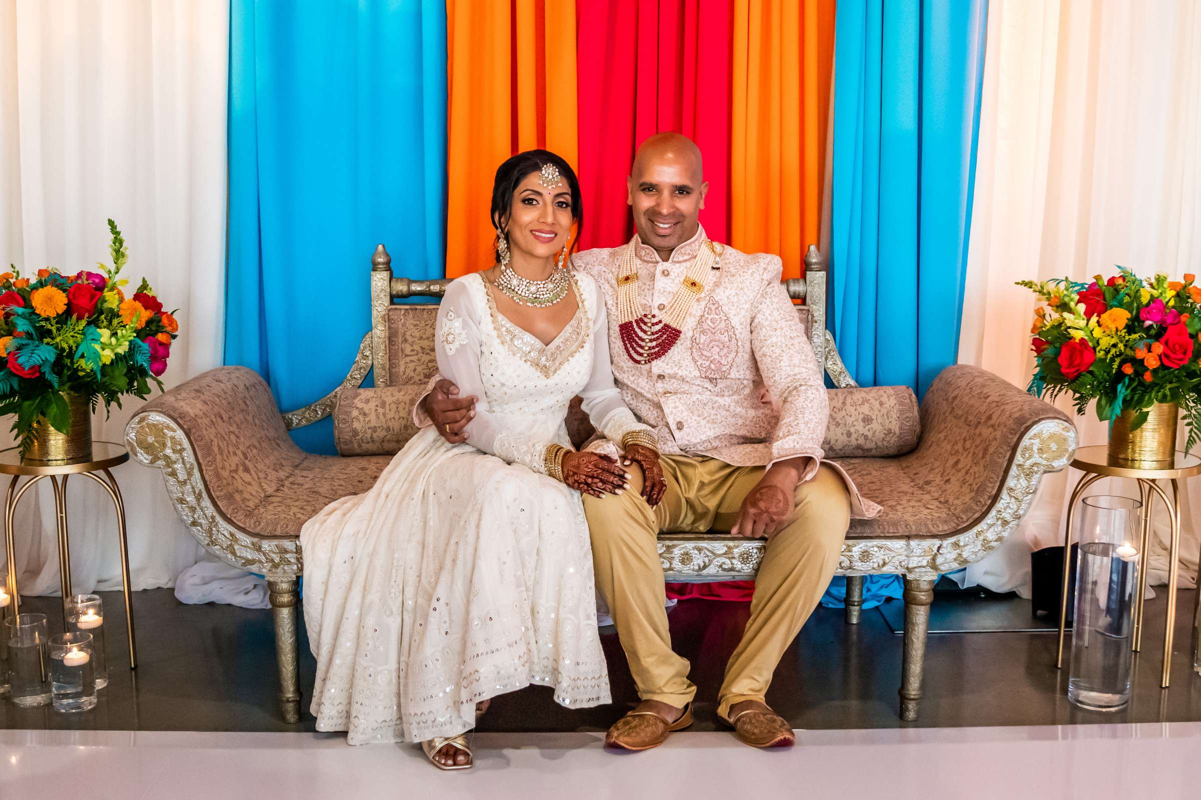 San Diego Mission Bay Resort Wedding coordinated by Sweet Love Designs, Anita and Hari Sangeet Wedding Photo #3 by True Photography