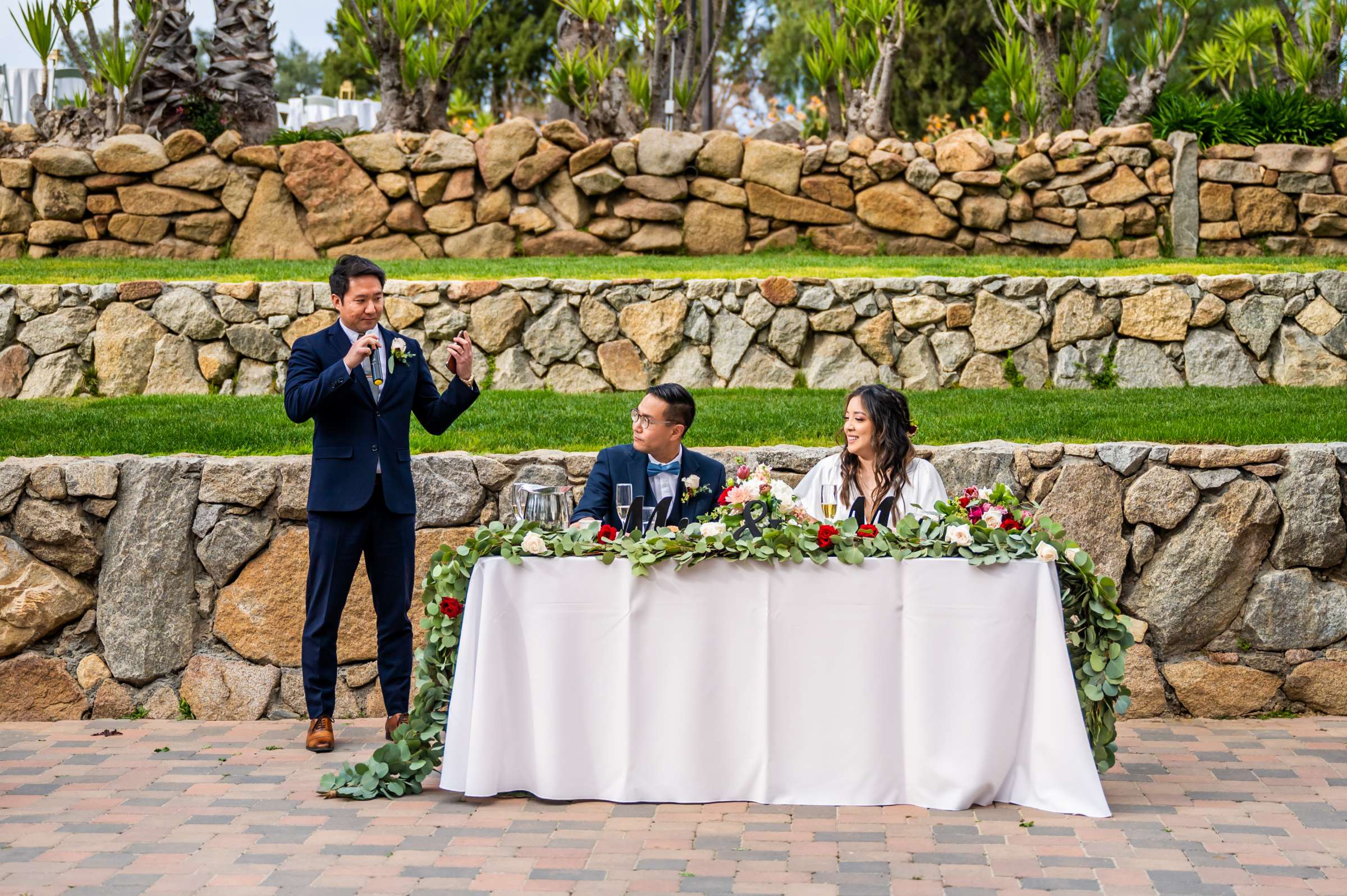 Mt Woodson Castle Wedding coordinated by Personal Touch Dining, Rebecca and Philip Wedding Photo #84 by True Photography