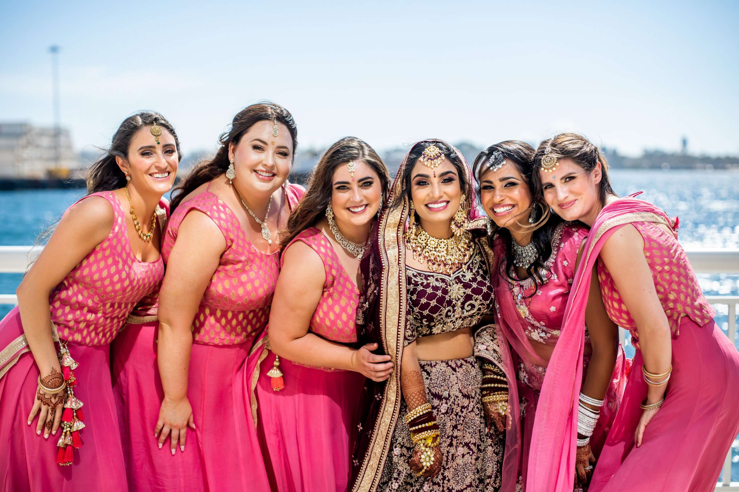 Hilton San Diego Bayfront Wedding coordinated by Reva Event, Shivani and Joey Wedding Photo #7 by True Photography