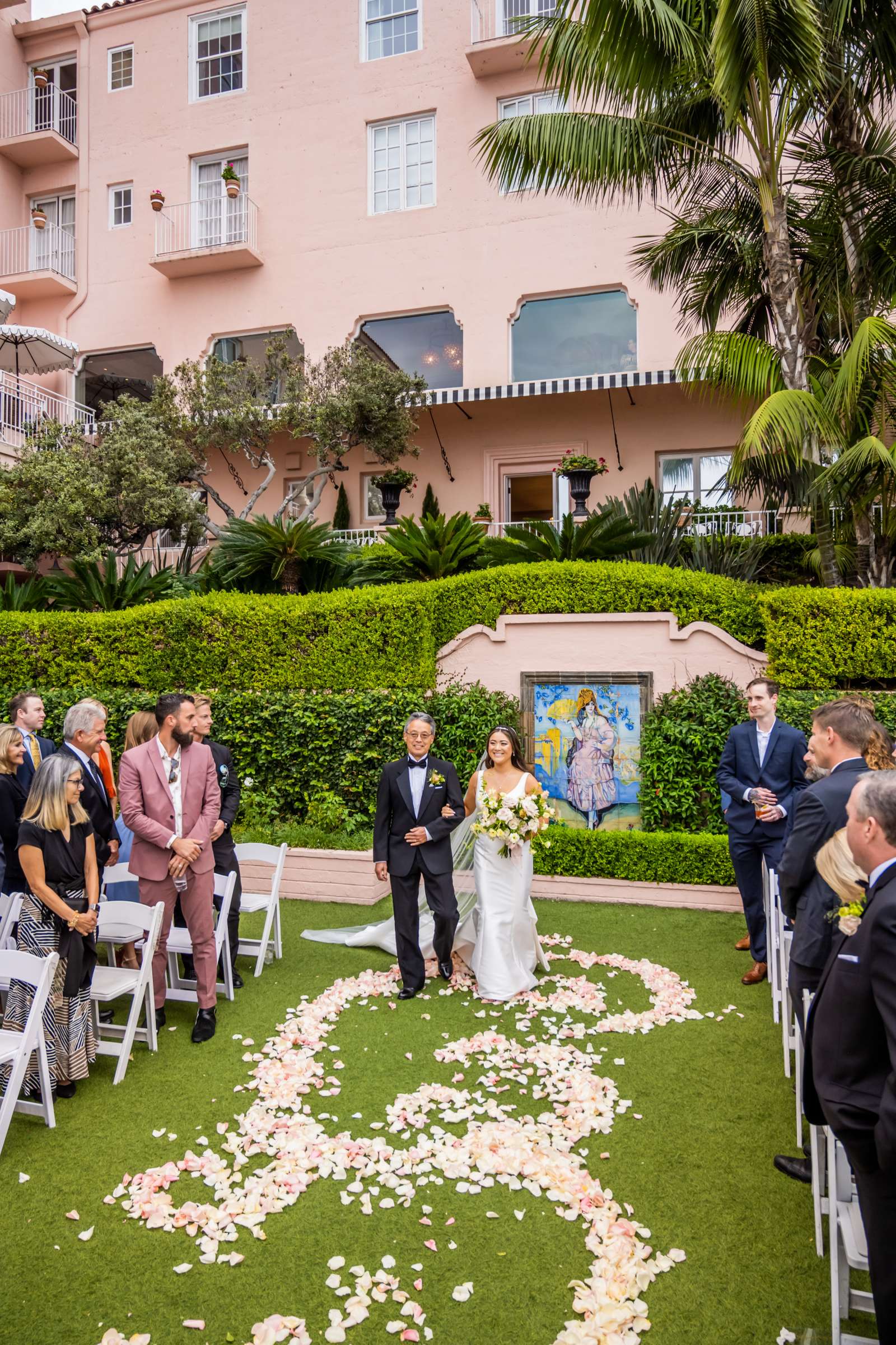La Valencia Wedding coordinated by Willmus Weddings, Kristen and Jordan Wedding Photo #67 by True Photography