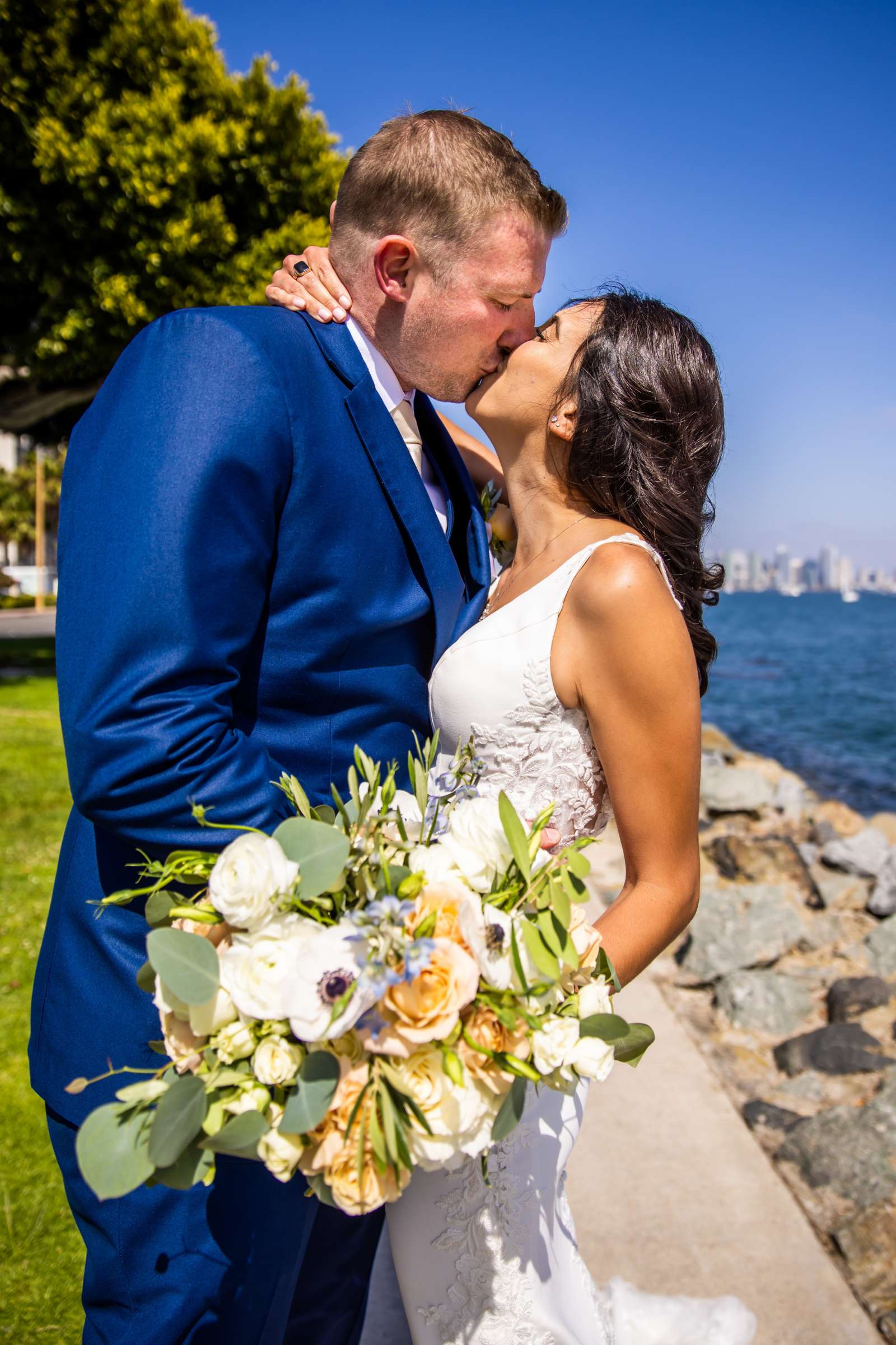 Harbor View Loft Wedding, Melanie and John Wedding Photo #15 by True Photography