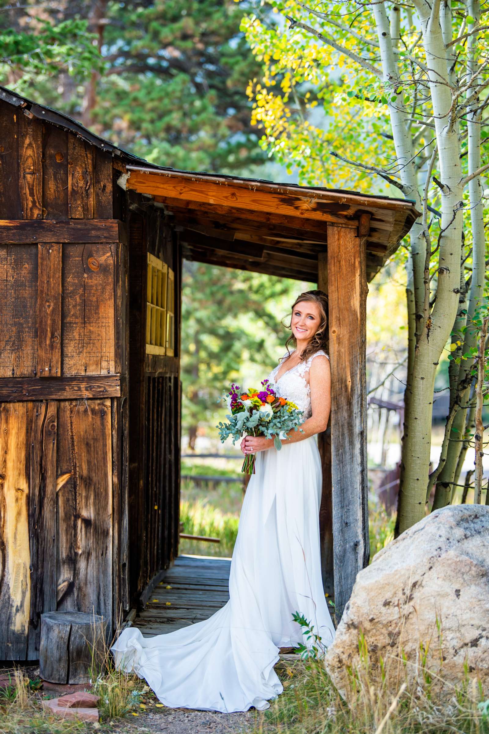 Wild Basin Lodge Wedding, Allison and Dan Wedding Photo #7 by True Photography
