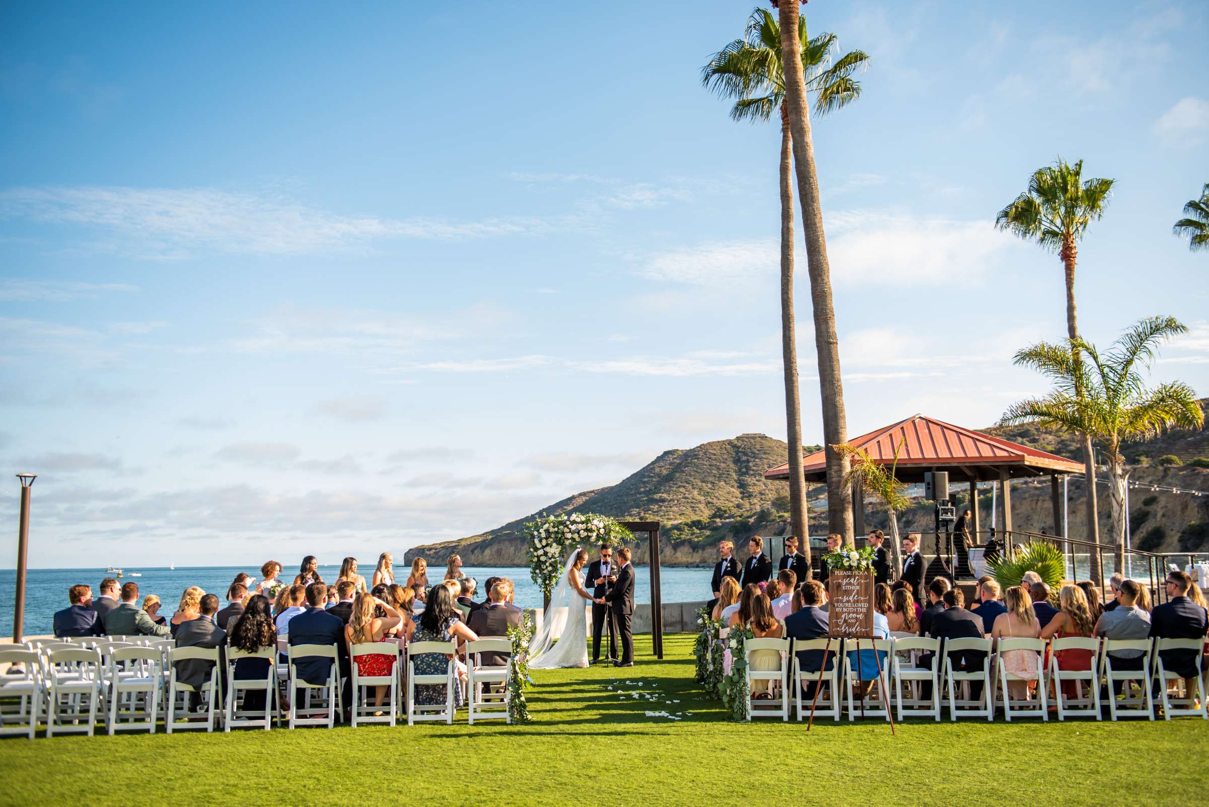 Ocean View Room Wedding coordinated by Sheila Foster, Lauren and Evan Wedding Photo #15 by True Photography