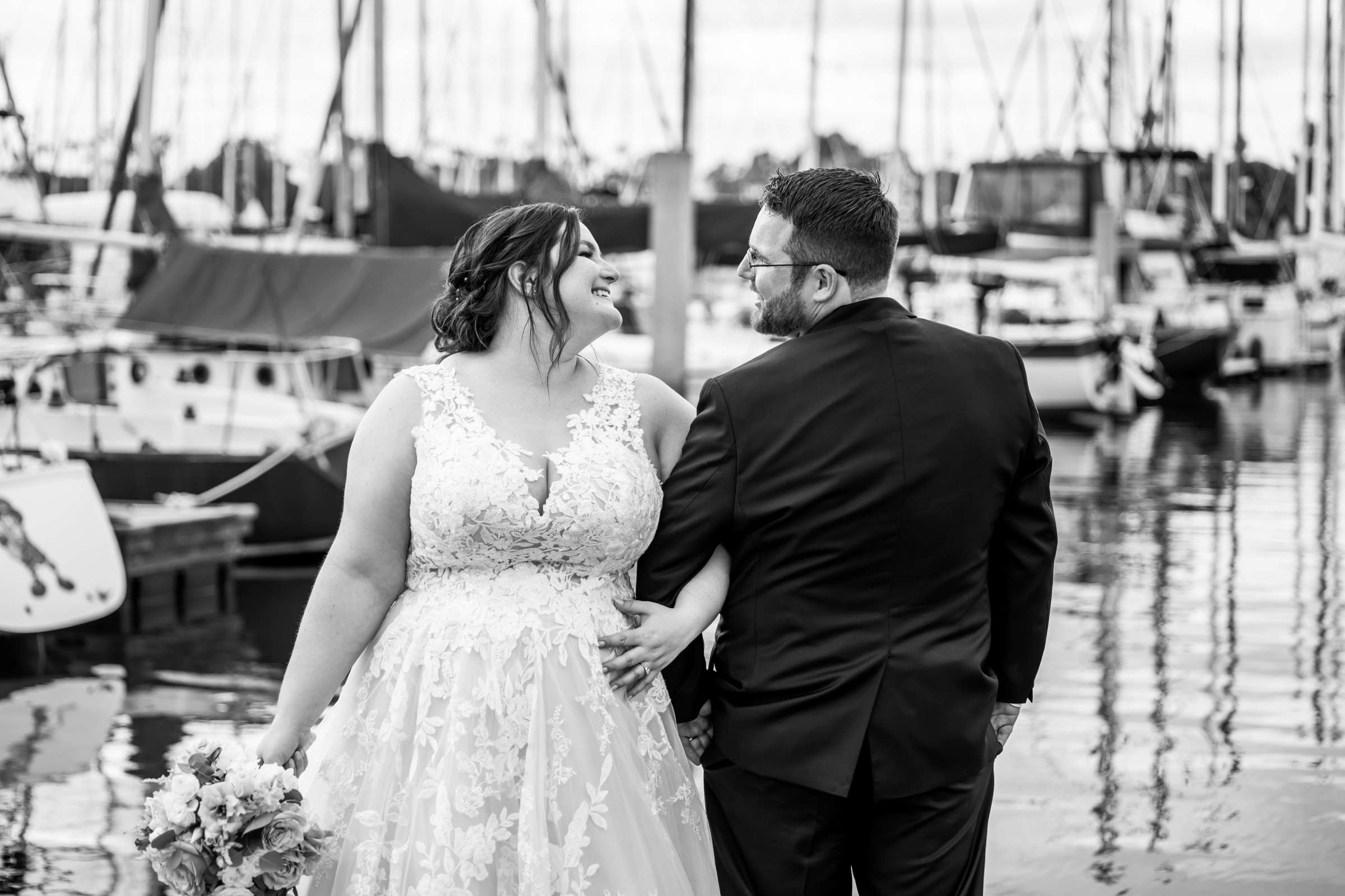 Harbor View Loft Wedding, Alyssa and Matthew Wedding Photo #66 by True Photography