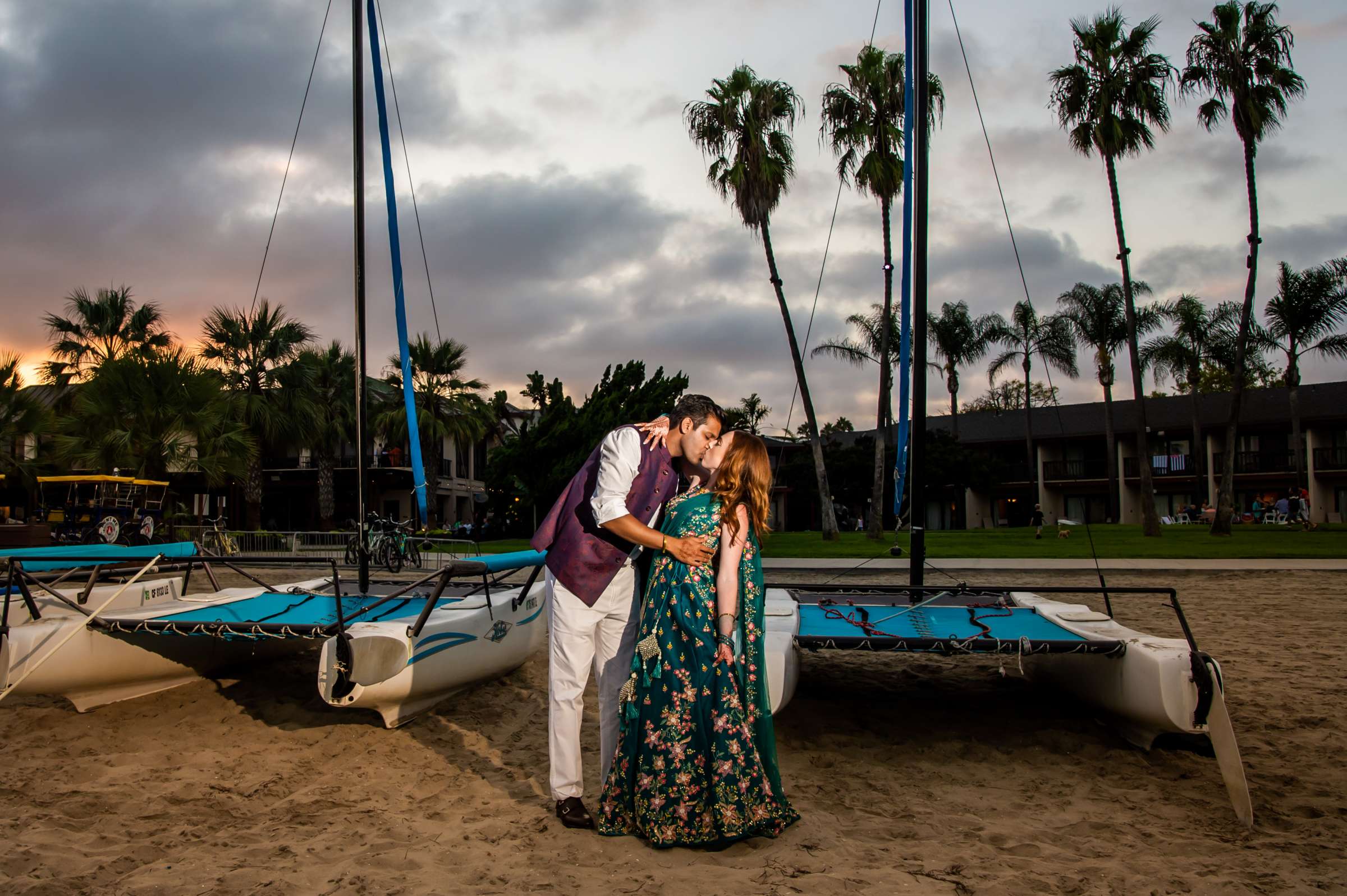 Catamaran Resort Wedding coordinated by Sweet Love Designs, Hope and Ganesh Wedding Photo #702859 by True Photography