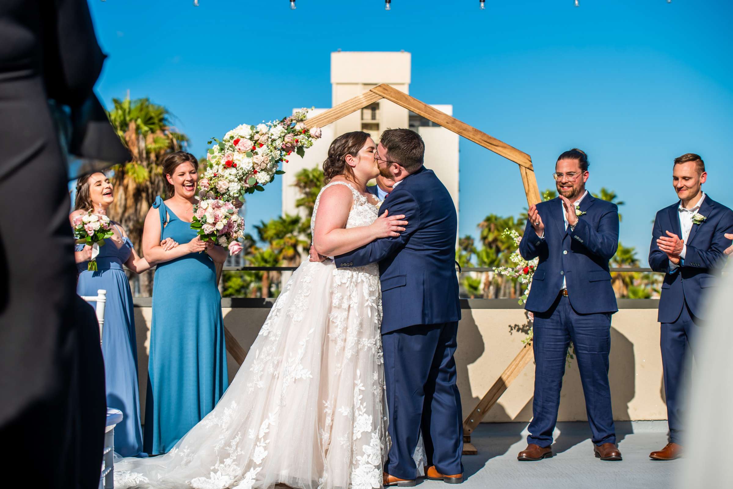 Harbor View Loft Wedding, Alyssa and Matthew Wedding Photo #52 by True Photography