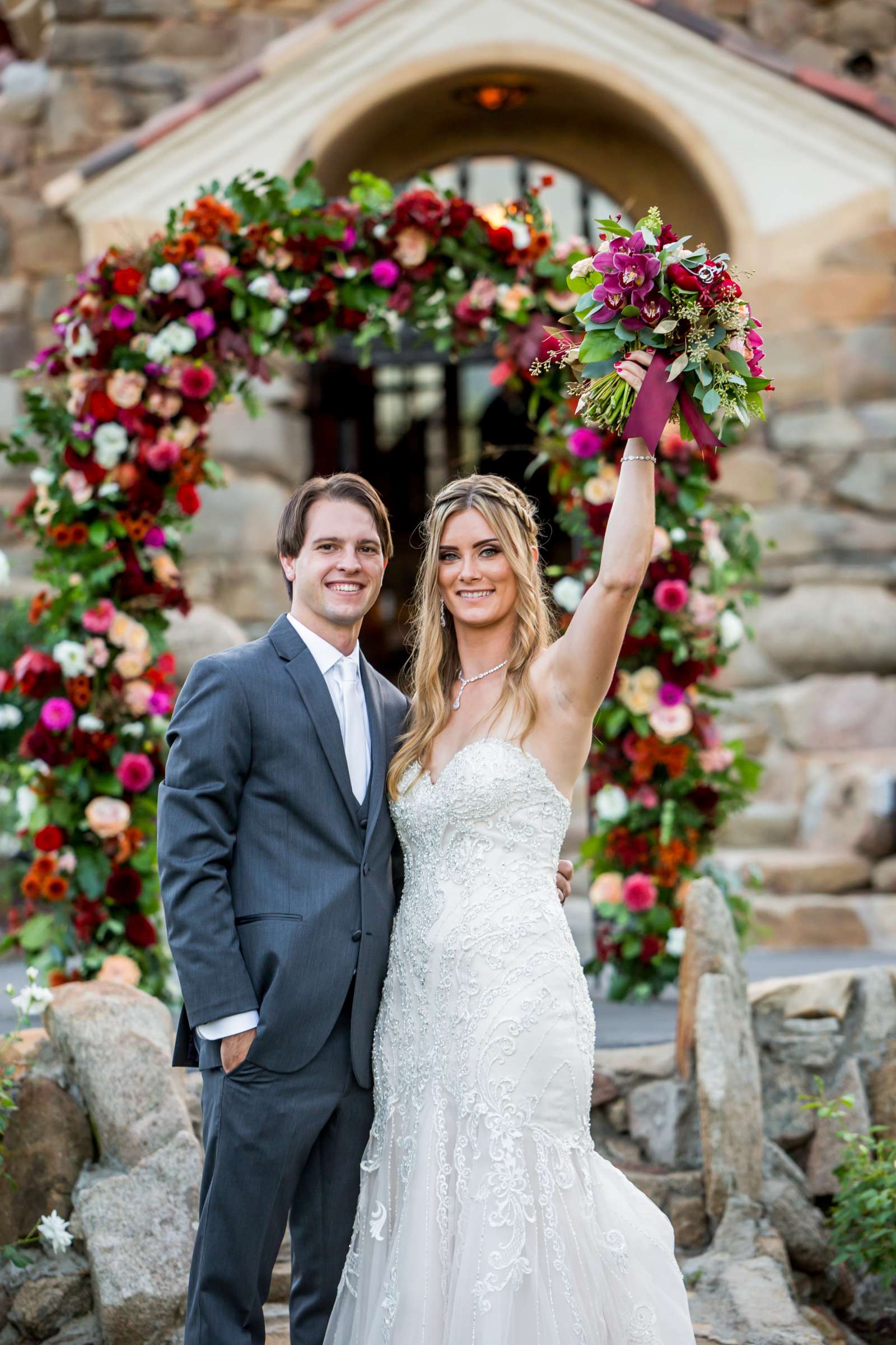 Mt Woodson Castle Wedding, Jennifer and Travis Wedding Photo #13 by True Photography
