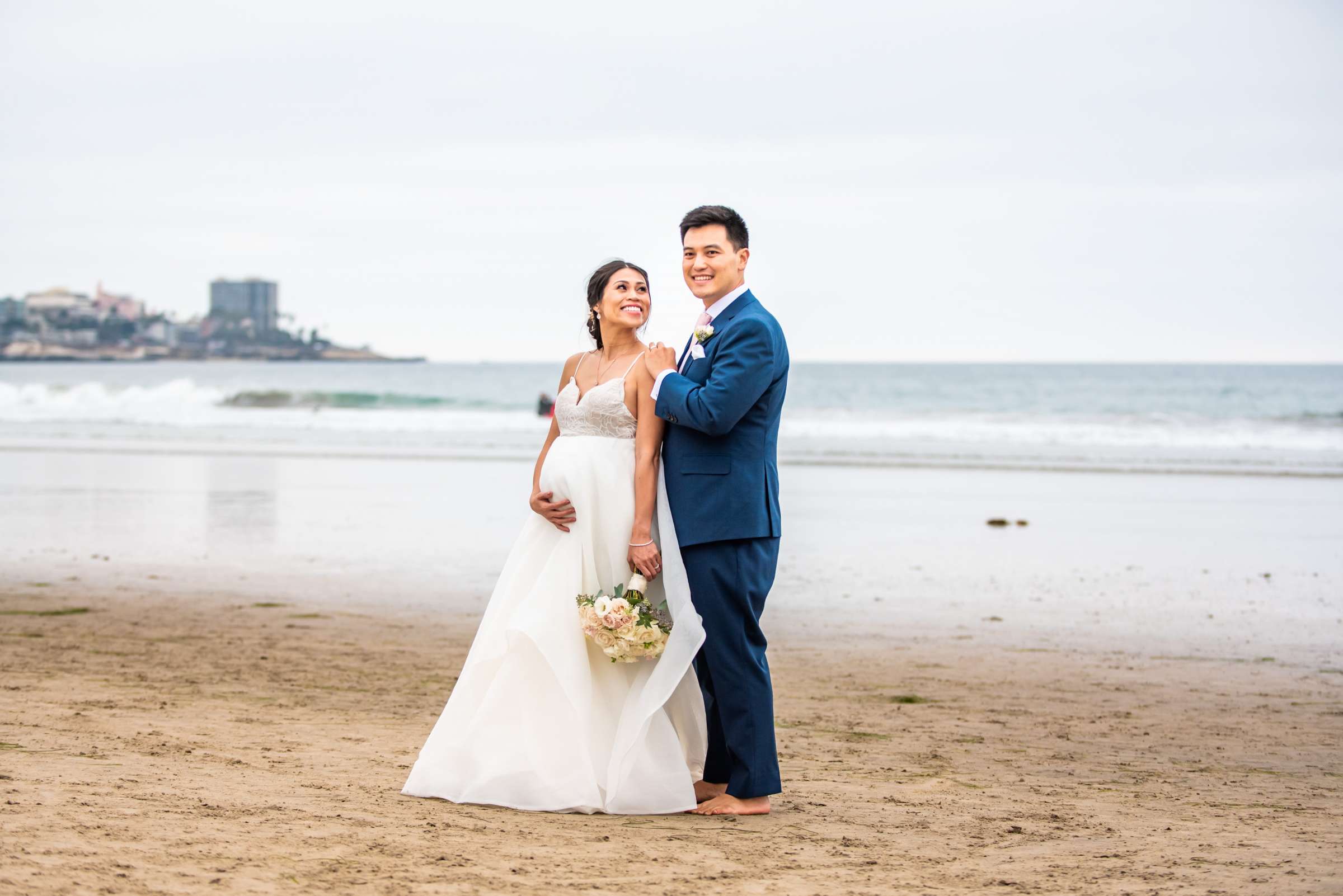 Scripps Seaside Forum Wedding coordinated by Willmus Weddings, Quynh and Tyler Wedding Photo #130 by True Photography