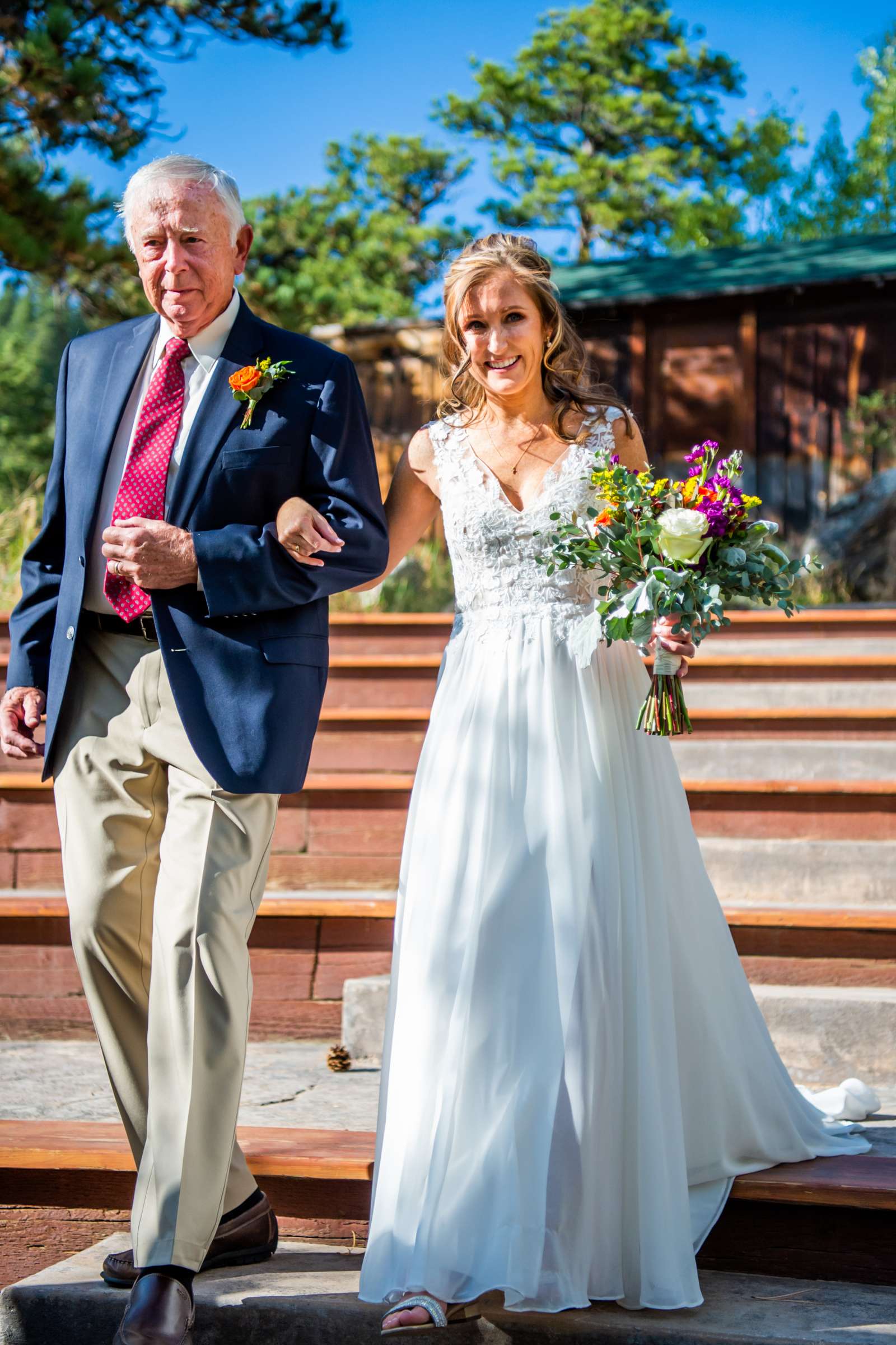 Wild Basin Lodge Wedding, Allison and Dan Wedding Photo #49 by True Photography