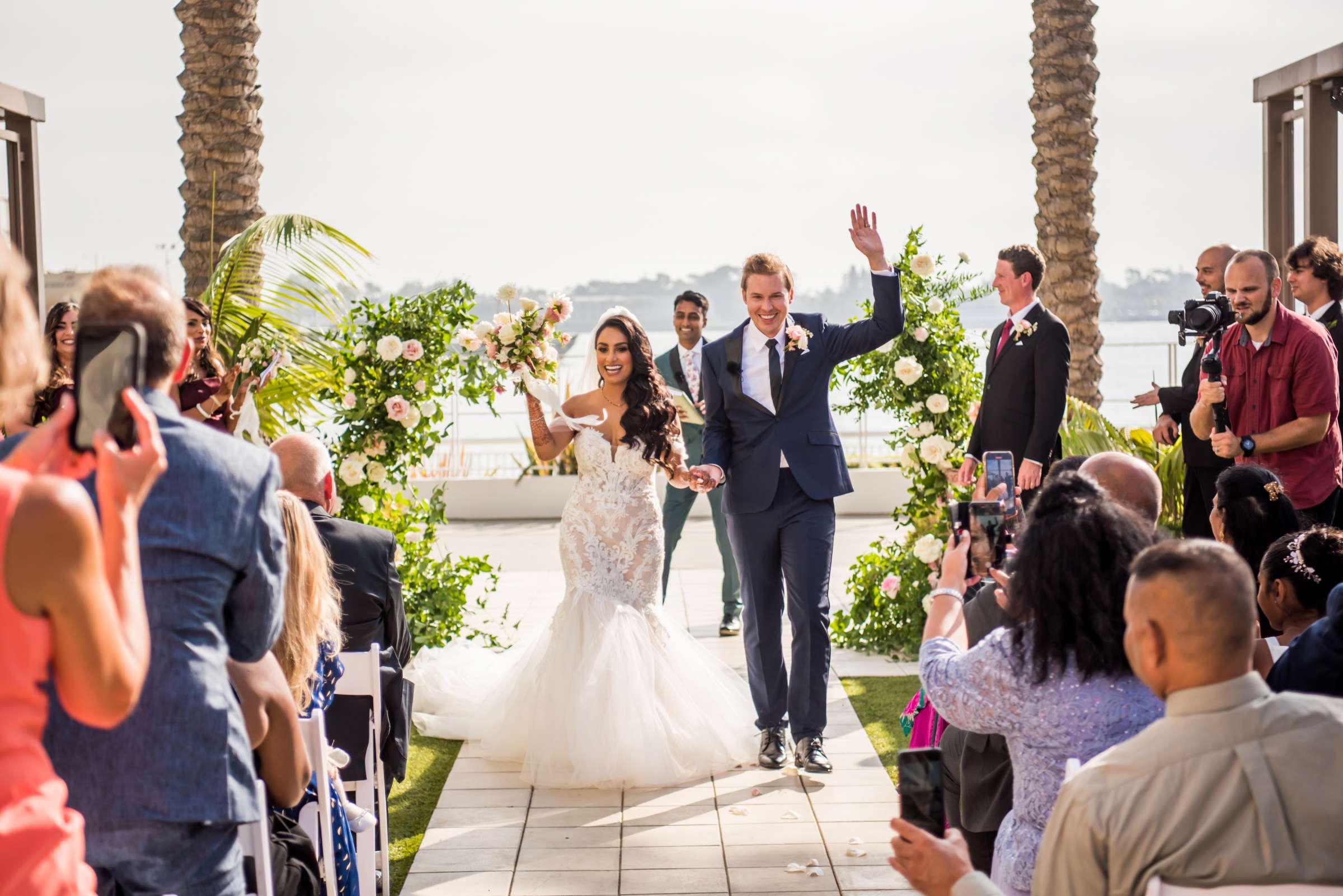 Hilton San Diego Bayfront Wedding coordinated by Reva Event, Shivani and Joey Wedding Photo #47 by True Photography