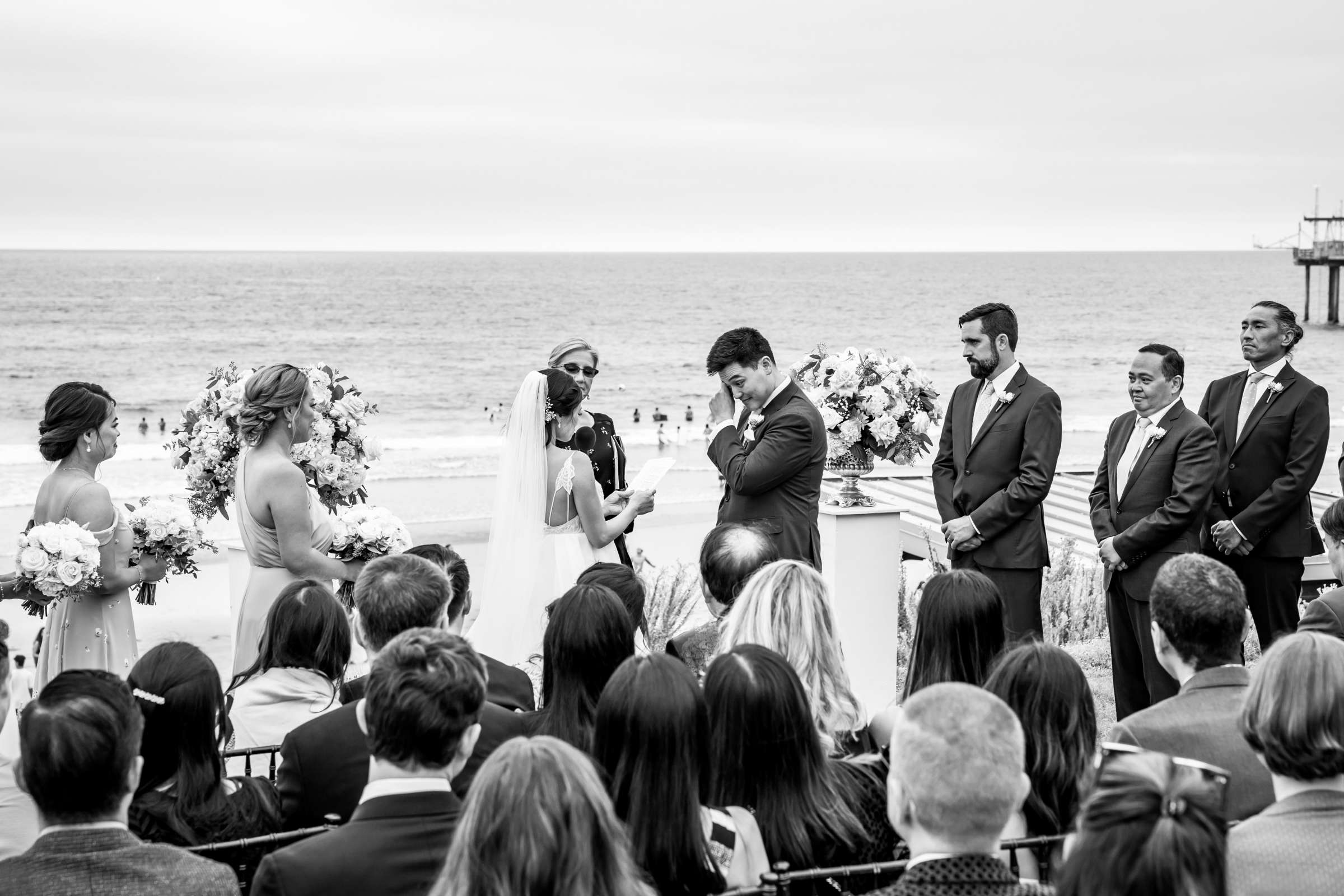 Scripps Seaside Forum Wedding coordinated by Willmus Weddings, Quynh and Tyler Wedding Photo #98 by True Photography