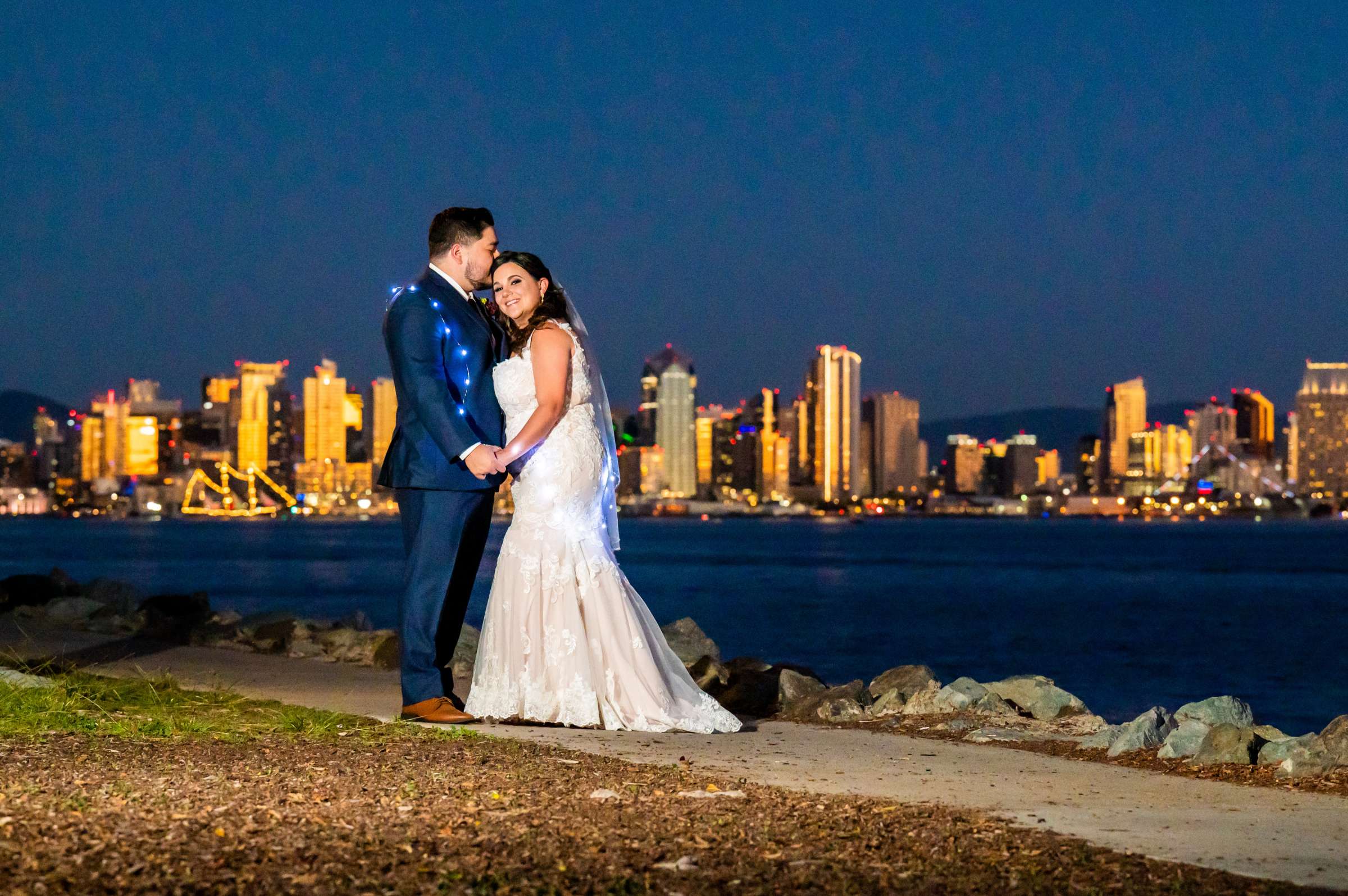 Harbor View Loft Wedding, Jessalyn and Conrad Wedding Photo #1 by True Photography