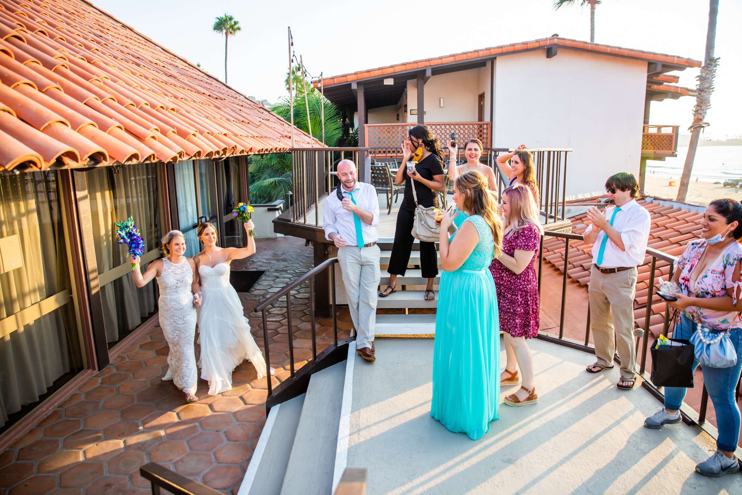 La Jolla Shores Hotel Wedding, Sarah and Kacey Wedding Photo #87 by True Photography
