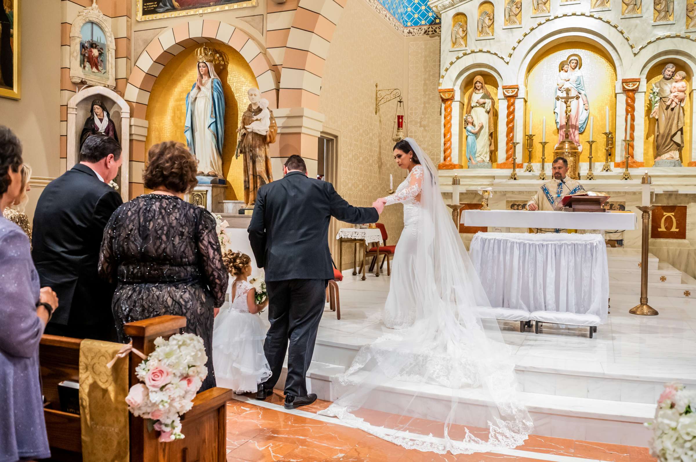 Our Lady of the Rosary Wedding coordinated by Events Inspired SD, Amanda and Phillip Wedding Photo #75 by True Photography
