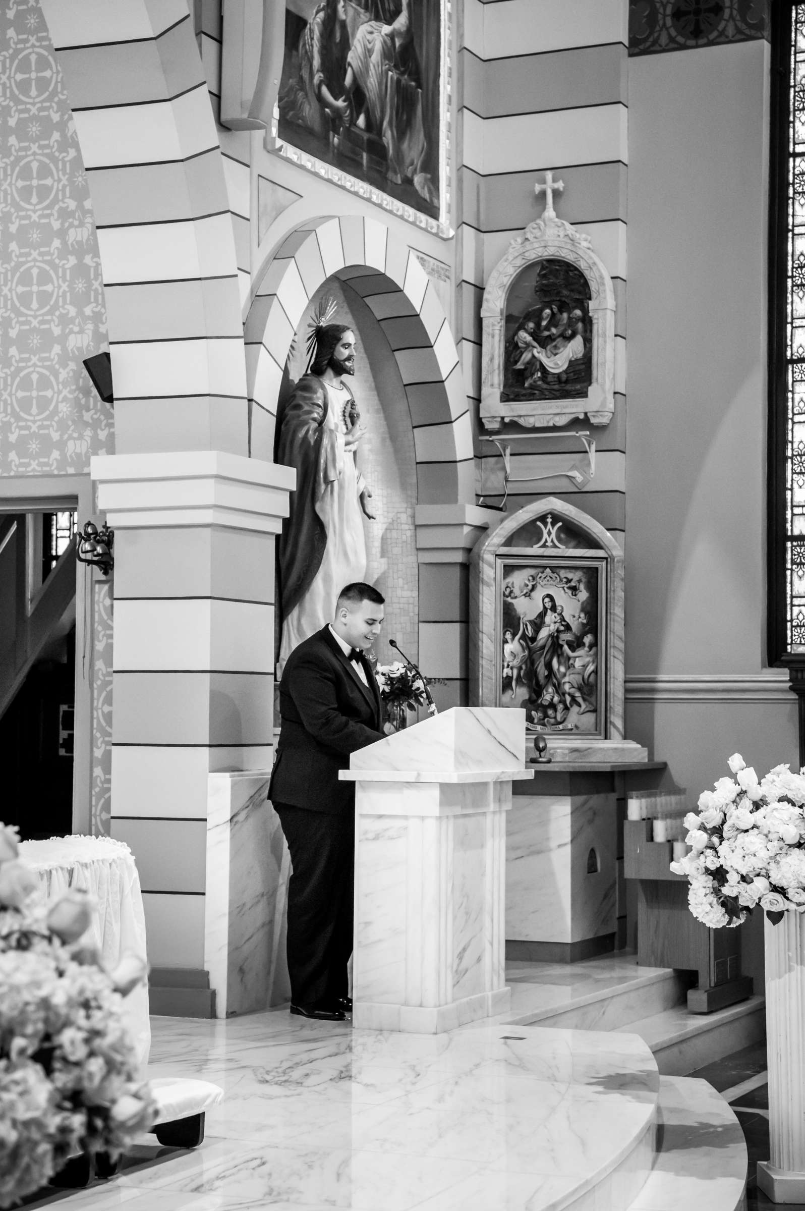 Our Lady of the Rosary Wedding coordinated by Events Inspired SD, Amanda and Phillip Wedding Photo #62 by True Photography