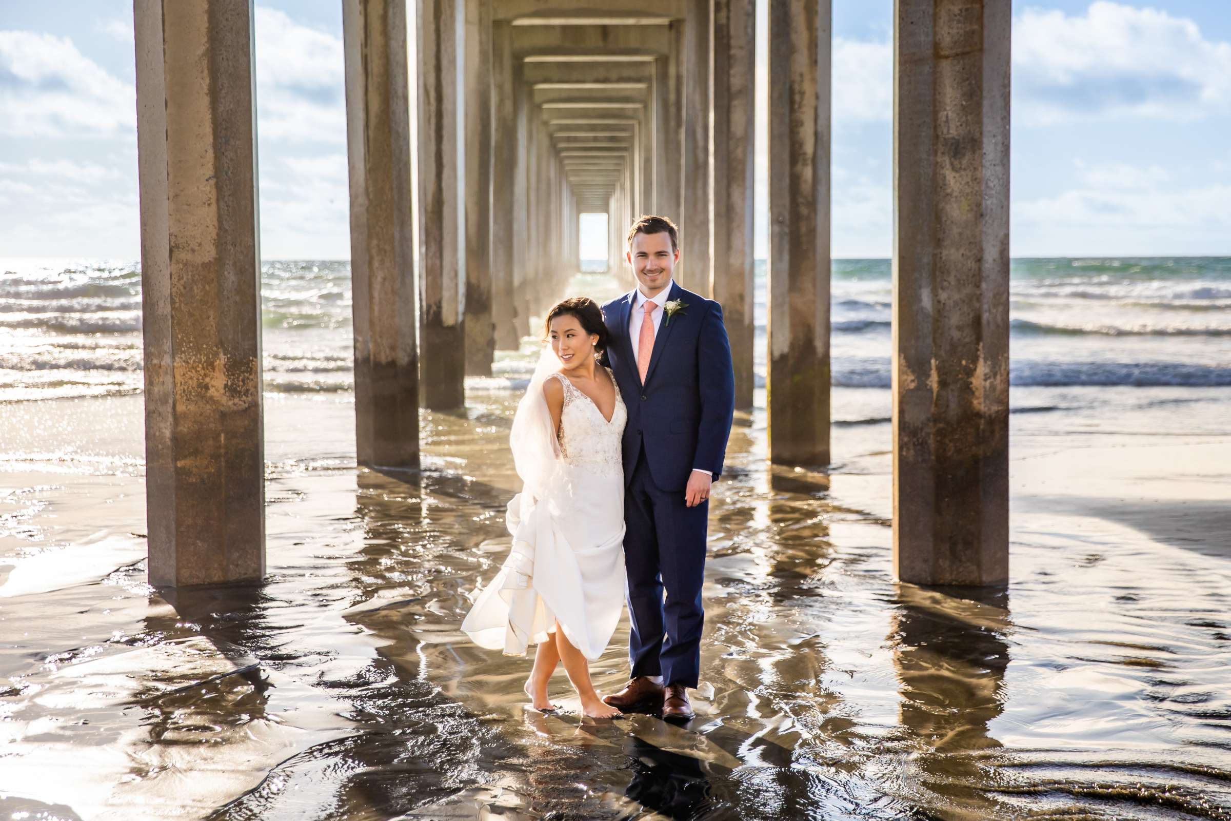 Scripps Seaside Forum Wedding coordinated by The Best Wedding For You, Brandi and Gregory Wedding Photo #144 by True Photography