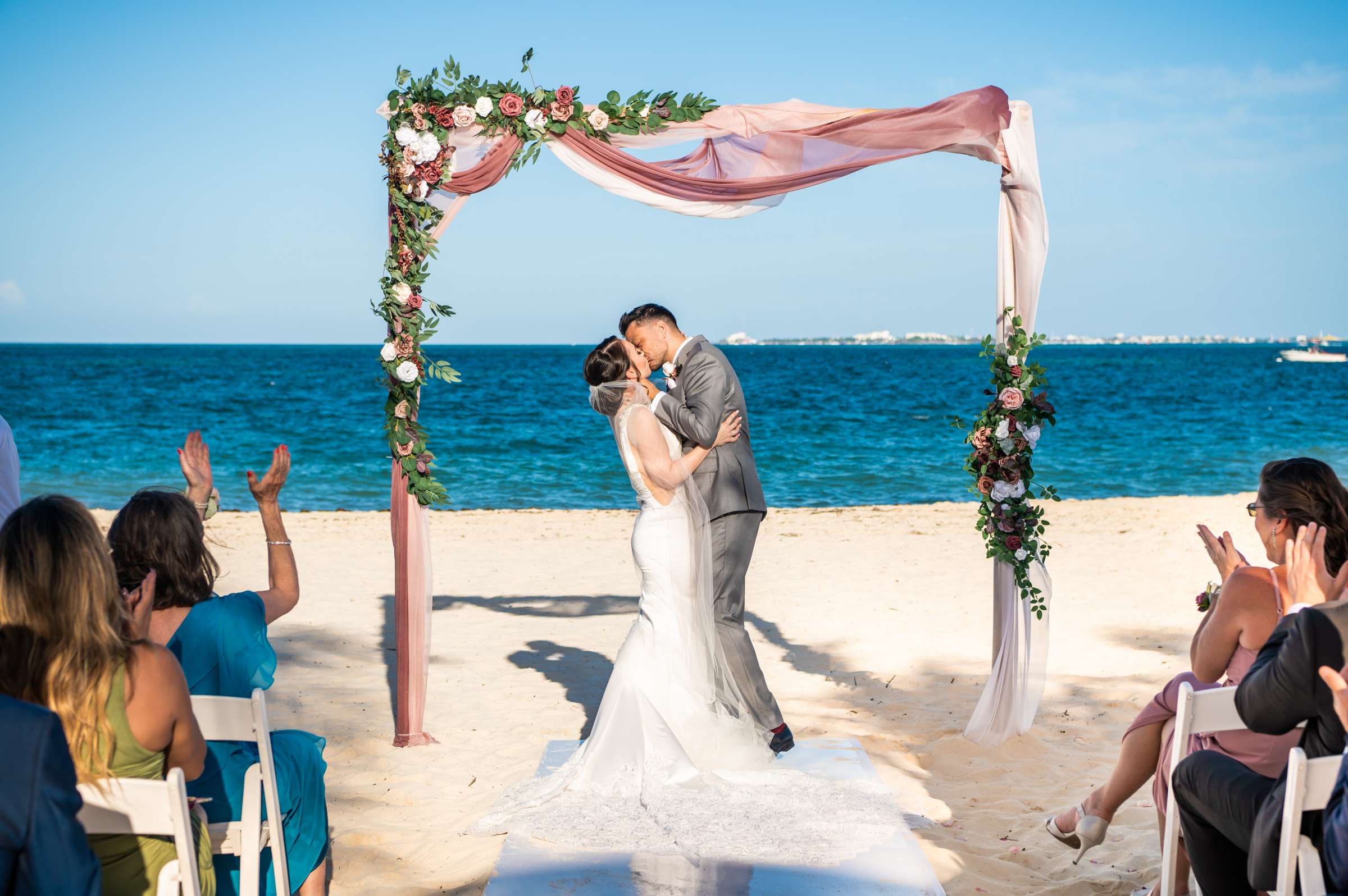 Excellence Playa Mujeres Wedding, Kelsey and Michael Wedding Photo #35 by True Photography