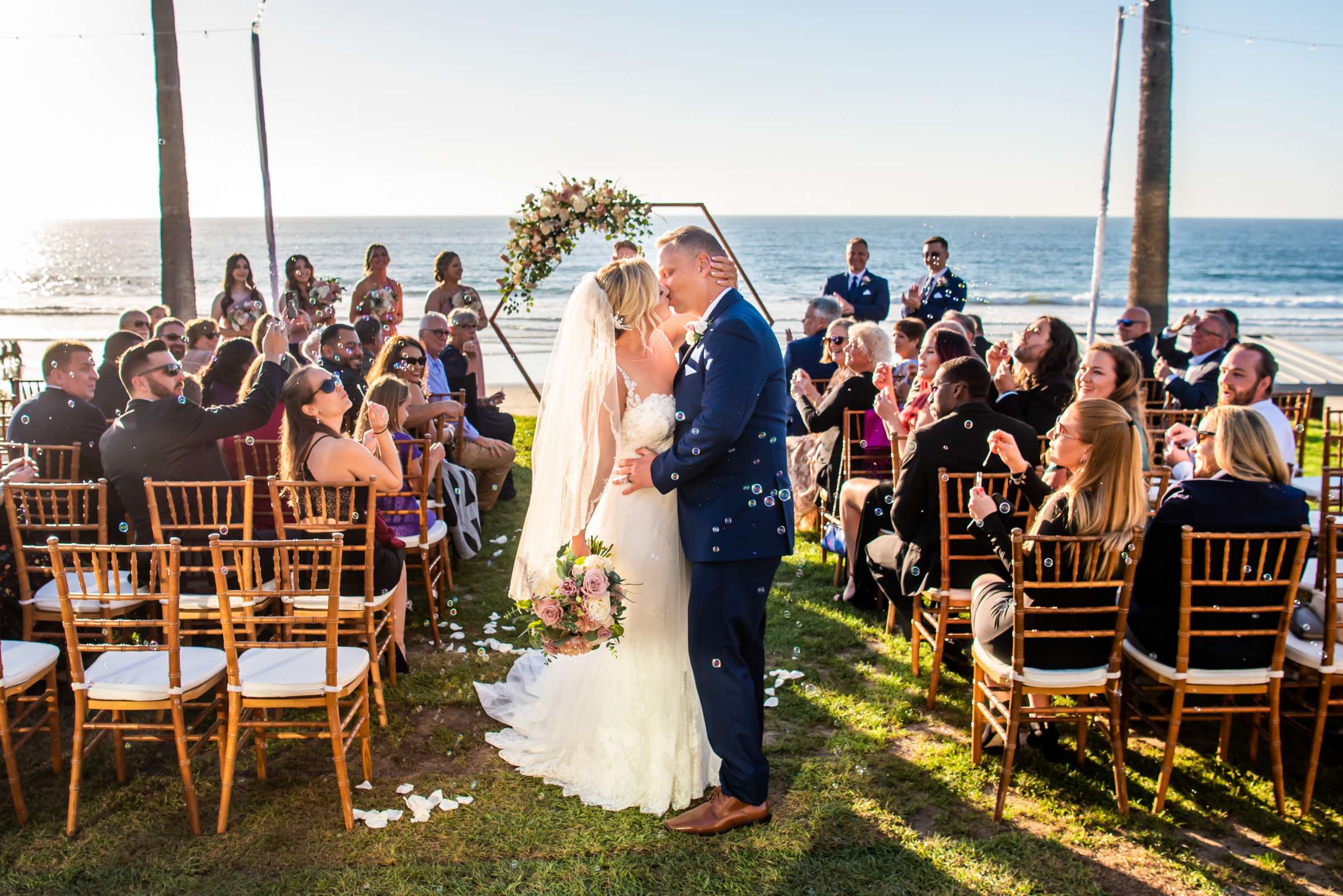 Scripps Seaside Forum Wedding coordinated by The Best Wedding For You, Christie and Dillon Wedding Photo #1 by True Photography