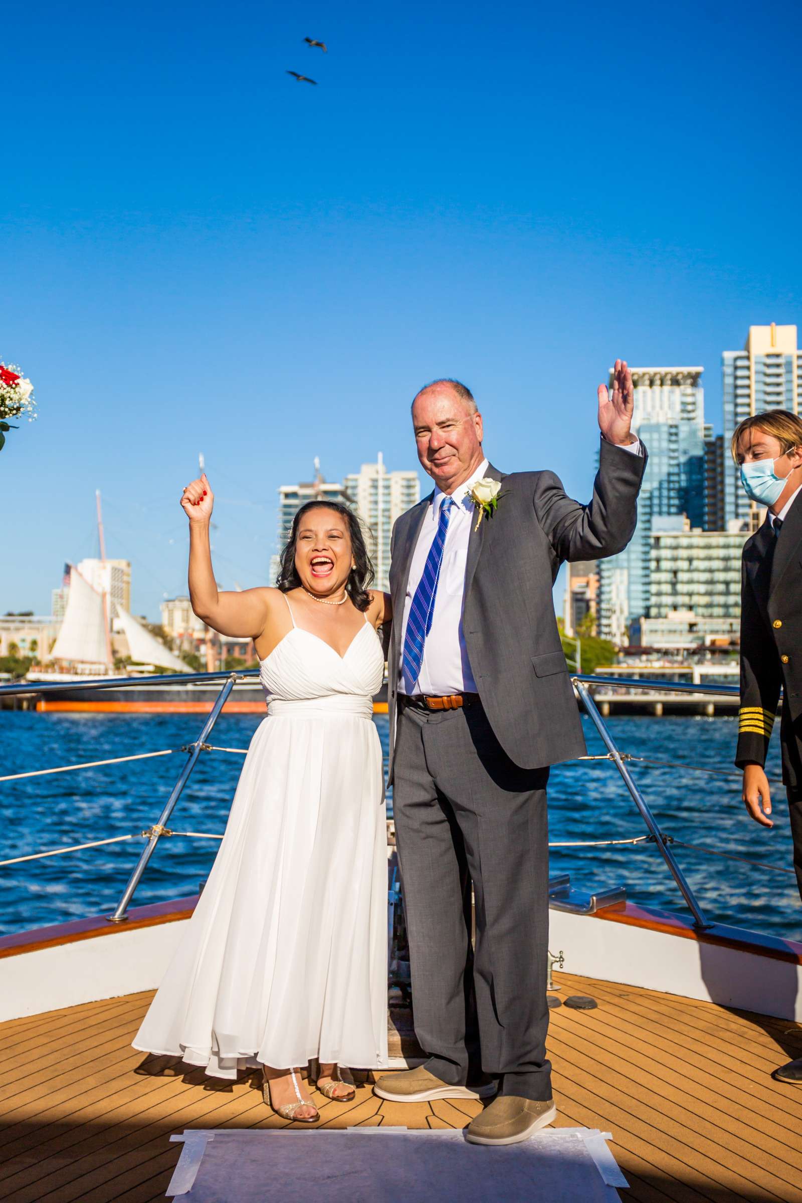 Flagship Cruises and Events Wedding, Pura and James Wedding Photo #13 by True Photography