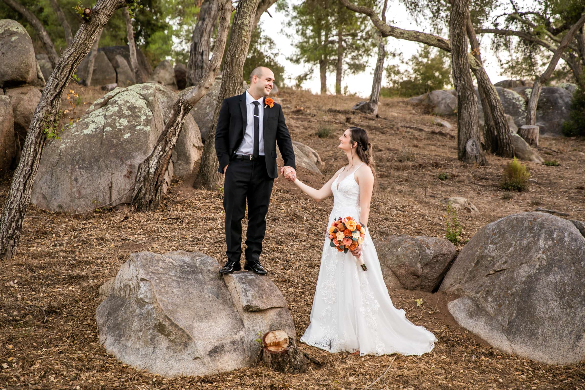 Mt Woodson Castle Wedding, Alexis and Landon Wedding Photo #3 by True Photography