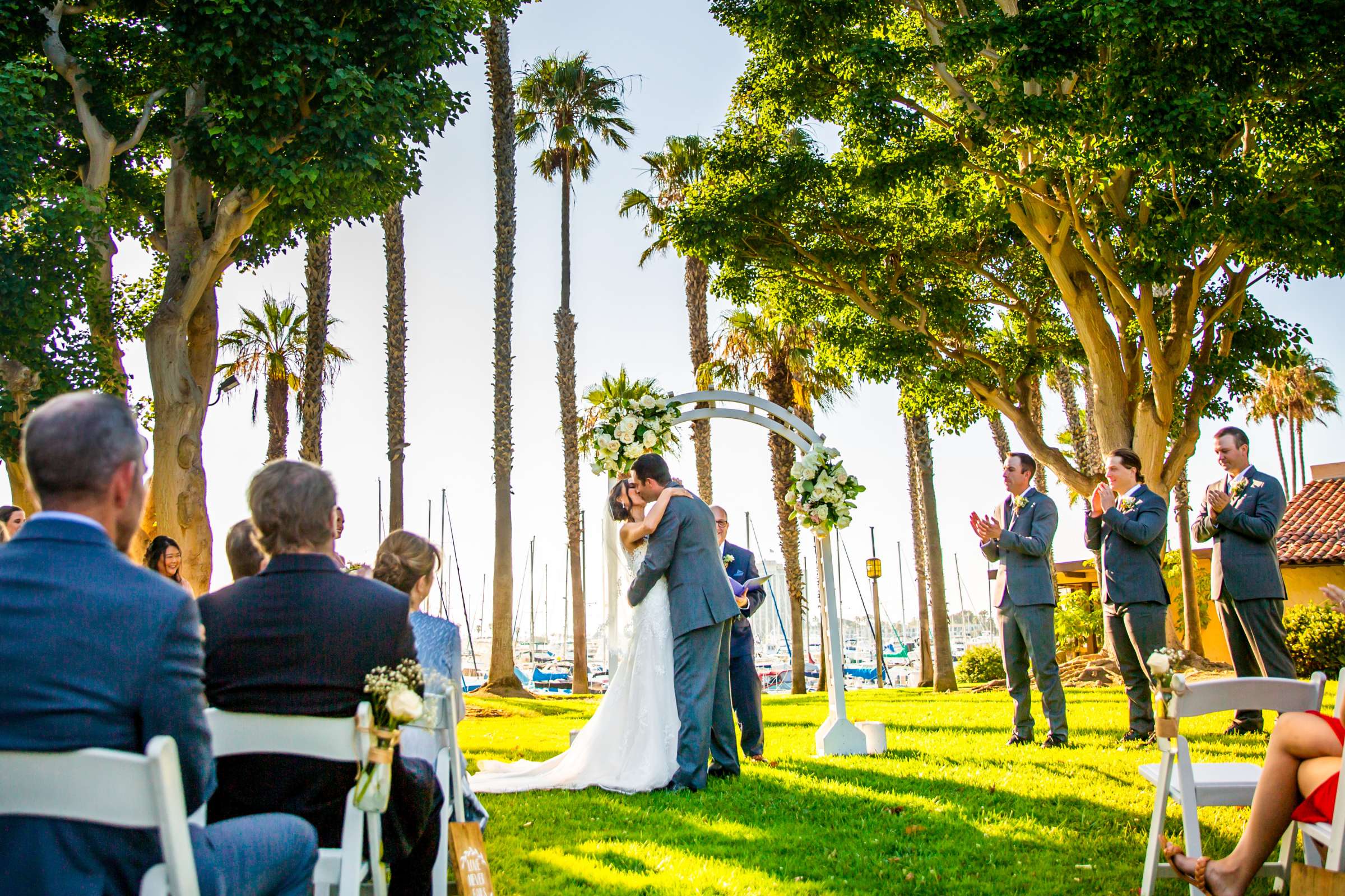 Marina Village Conference Center Wedding, Christina and Taylor Wedding Photo #16 by True Photography