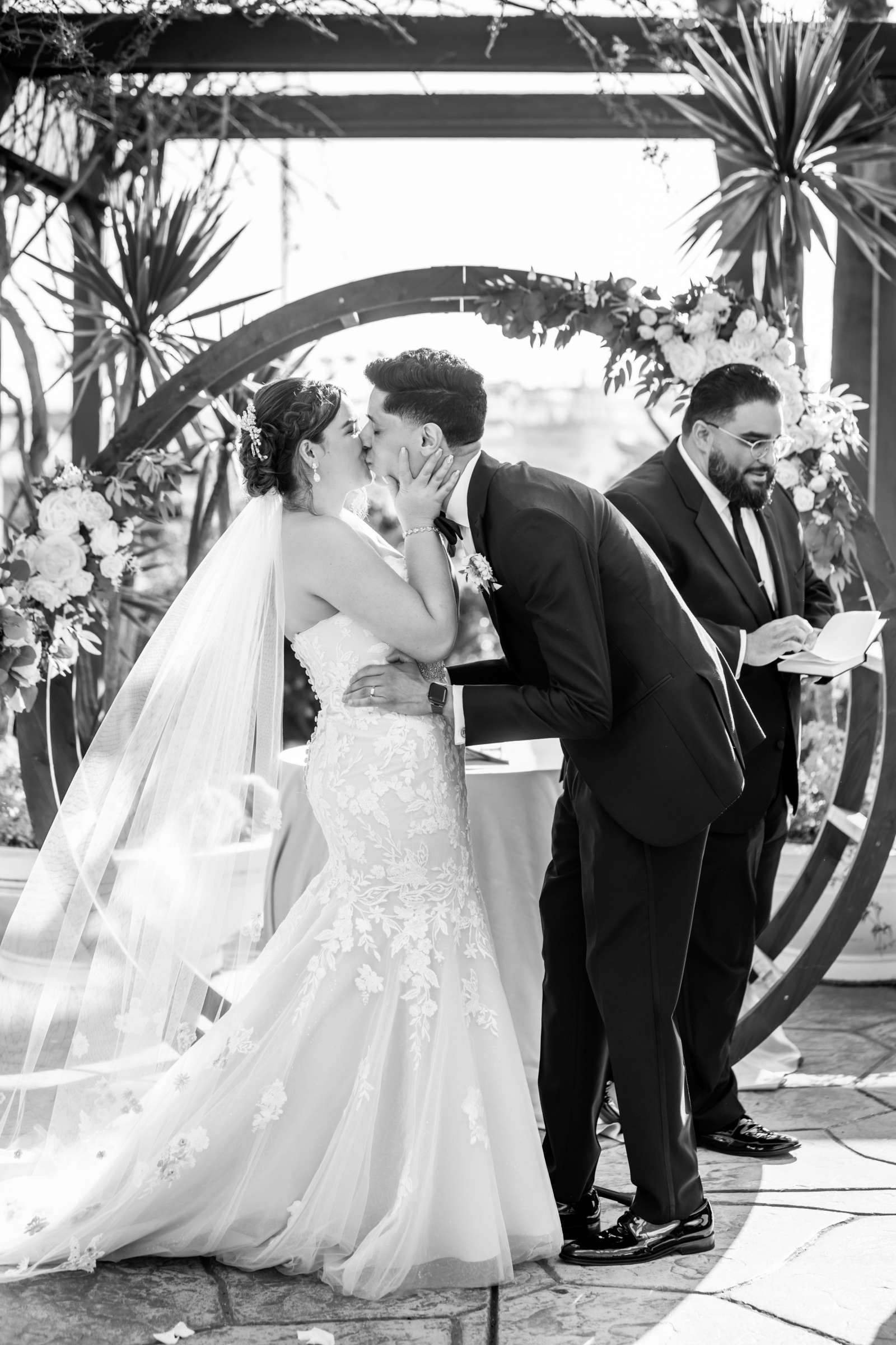 Marina Village Conference Center Wedding coordinated by Leviosa Events, Gabriella and Joel Wedding Photo #16 by True Photography