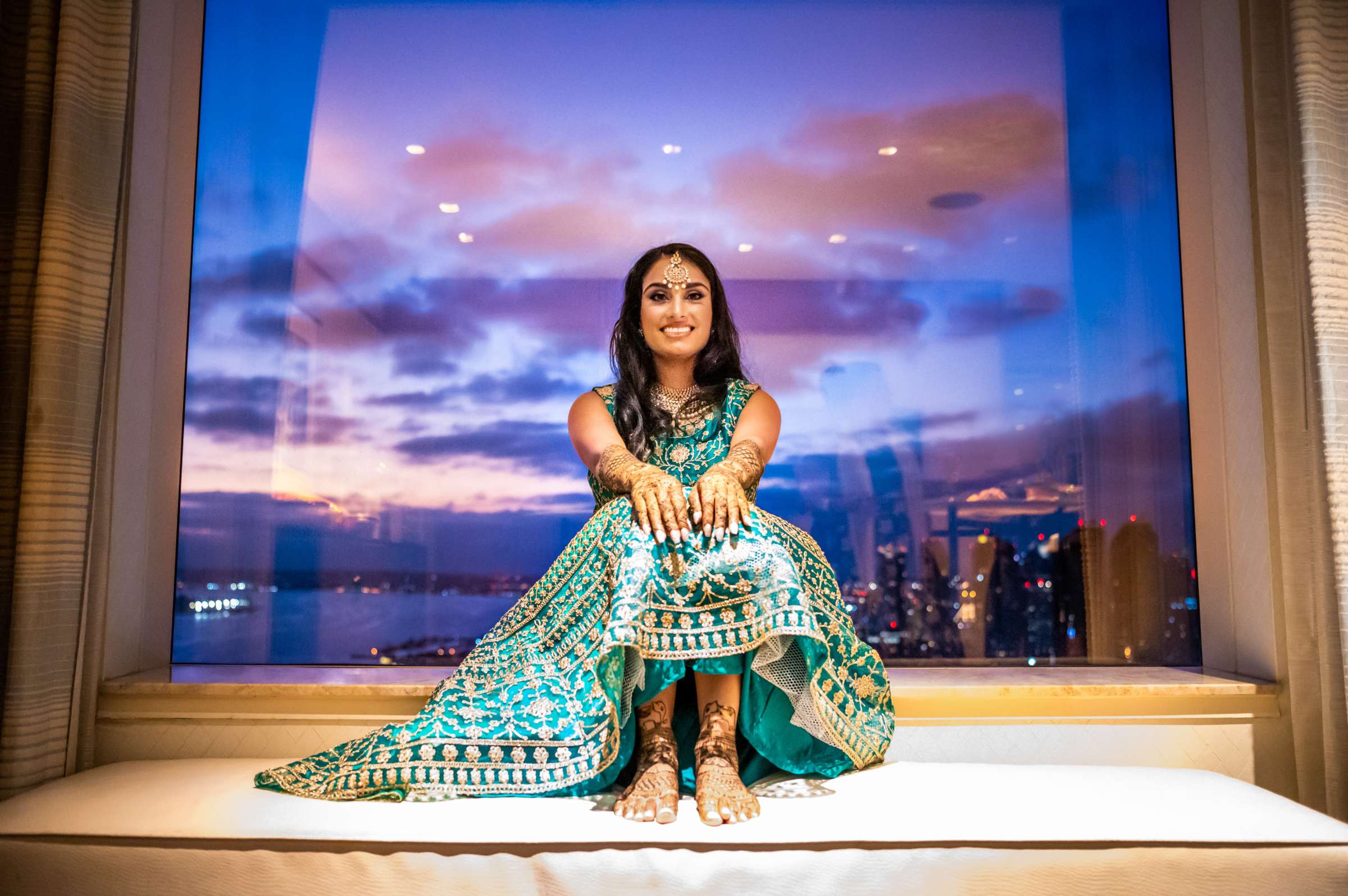 Hilton San Diego Bayfront Event, Shivani and Joey Mehndi, Haldi and Sangeet Event Photo #12 by True Photography