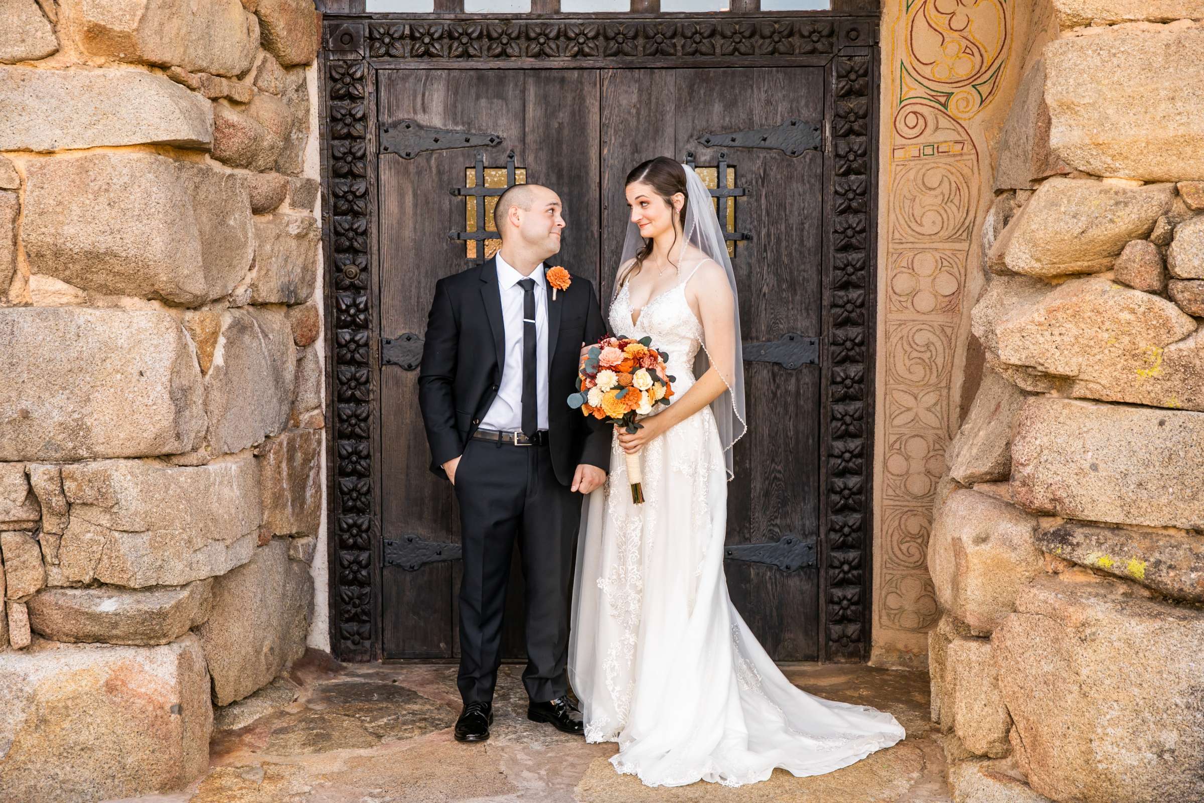 Mt Woodson Castle Wedding, Alexis and Landon Wedding Photo #47 by True Photography