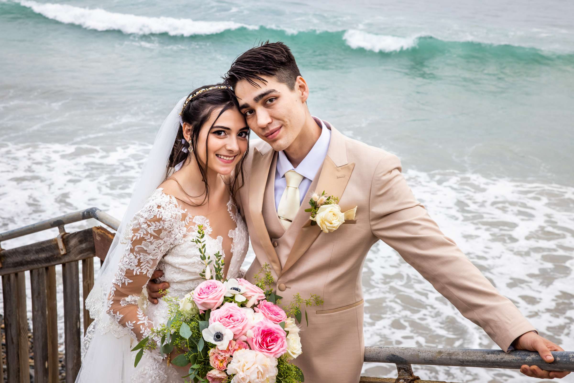 Cape Rey Carlsbad, A Hilton Resort Wedding, Yasmeen and Dakota Wedding Photo #7 by True Photography