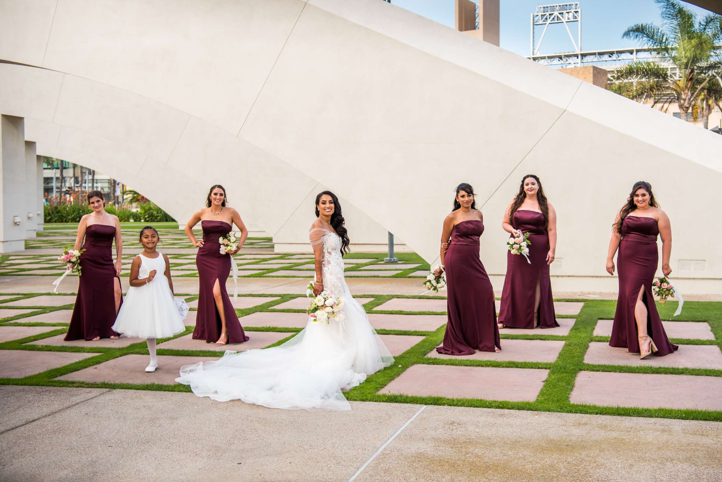 Hilton San Diego Bayfront Wedding coordinated by Reva Event, Shivani and Joey Wedding Photo #36 by True Photography