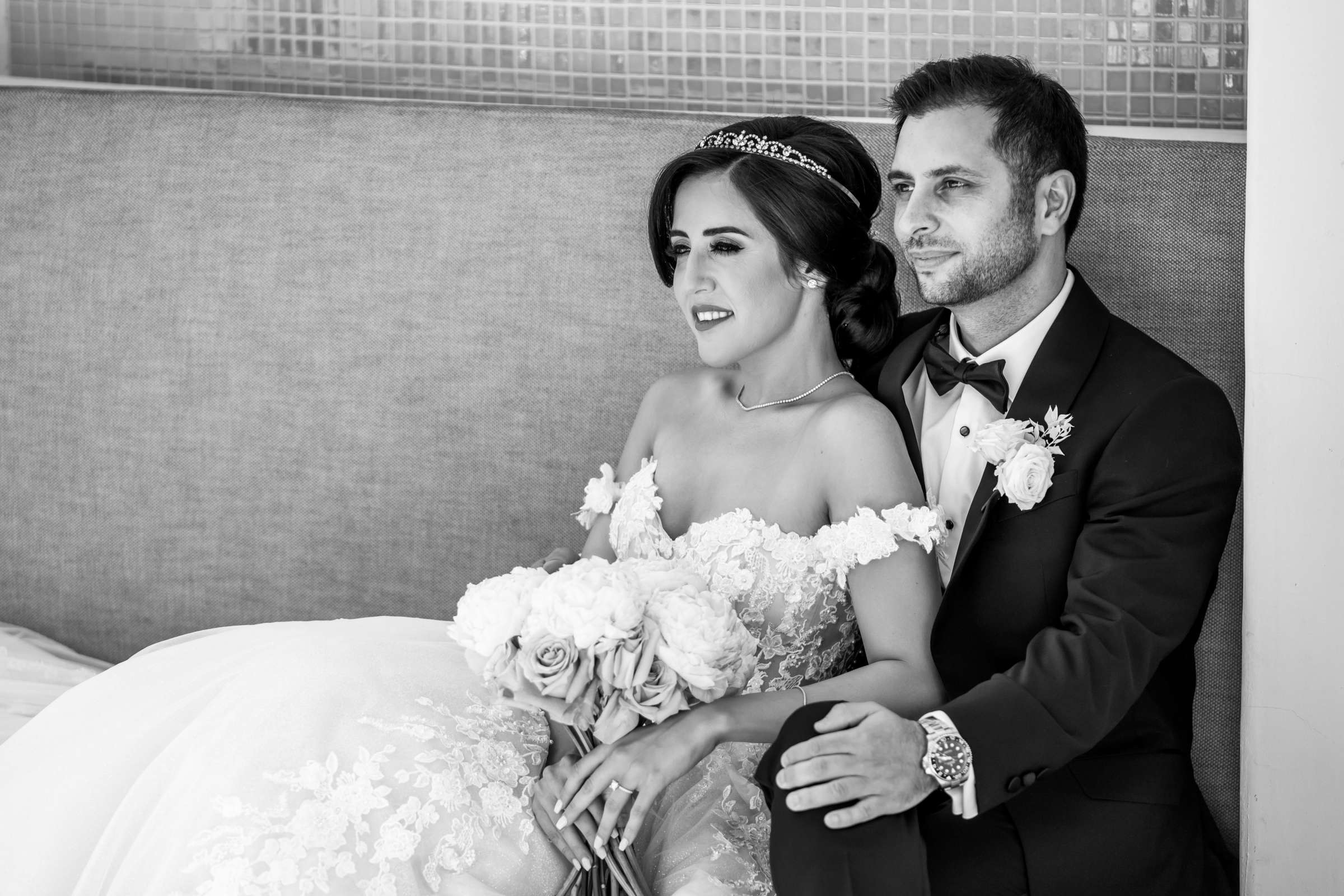 Omni La Costa Resort & Spa Wedding coordinated by Modern La Weddings, Goli and Alireza Wedding Photo #59 by True Photography