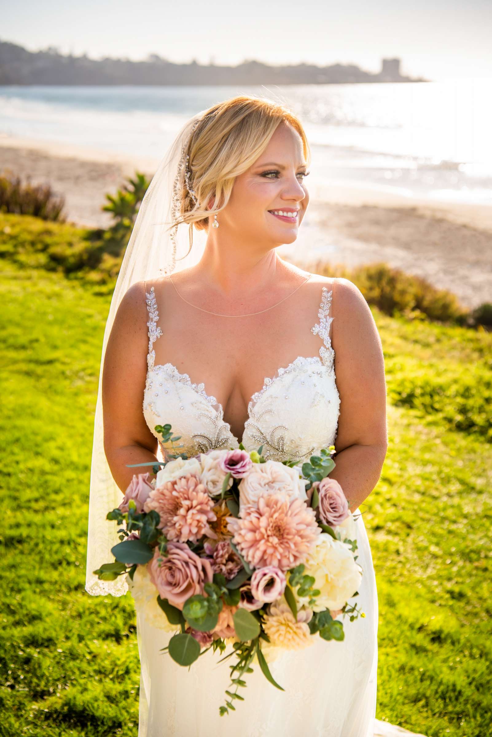 Scripps Seaside Forum Wedding coordinated by The Best Wedding For You, Christie and Dillon Wedding Photo #8 by True Photography