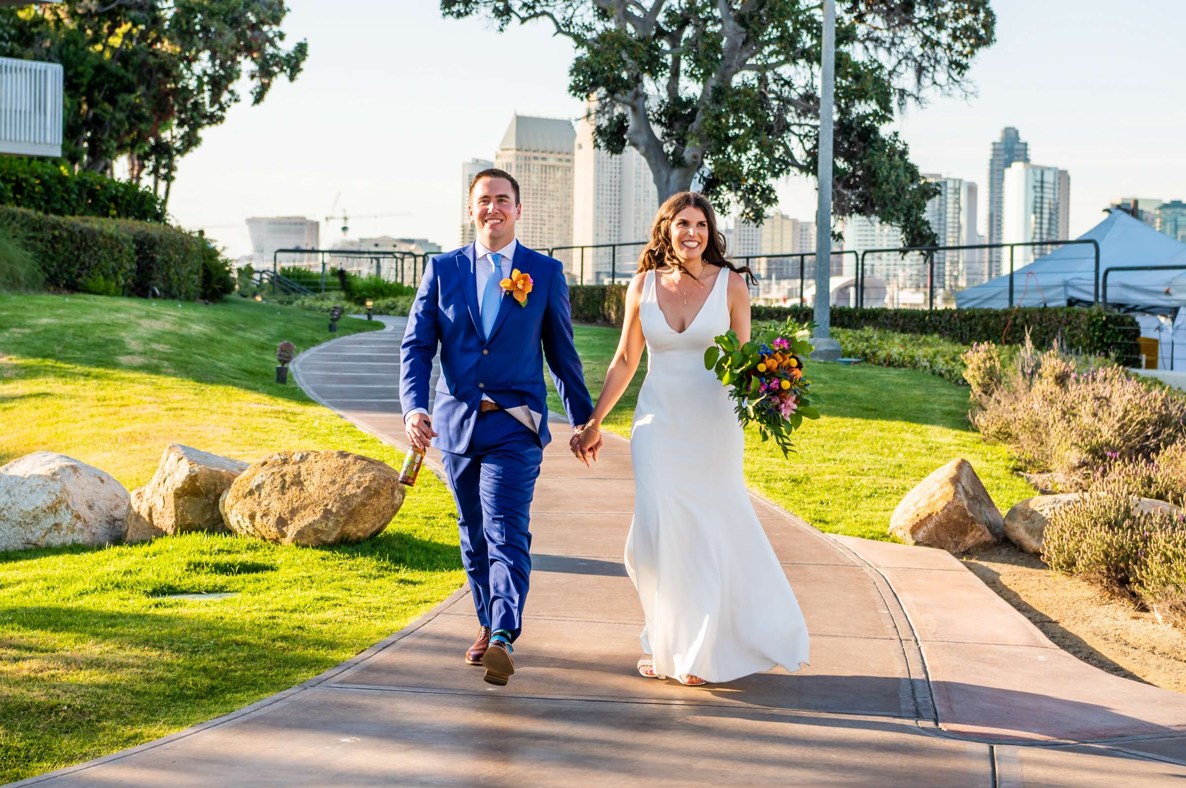 Coronado Island Marriott Resort & Spa Wedding coordinated by Moments Remembered Events, Elizabeth and Michael Wedding Photo #83 by True Photography