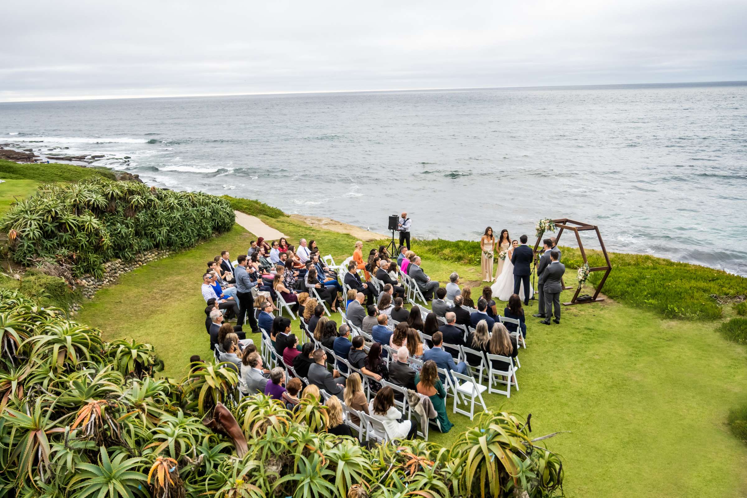 La Jolla Cove Rooftop Wedding coordinated by The Abbey Catering, Sabrina and Zachary Wedding Photo #91 by True Photography