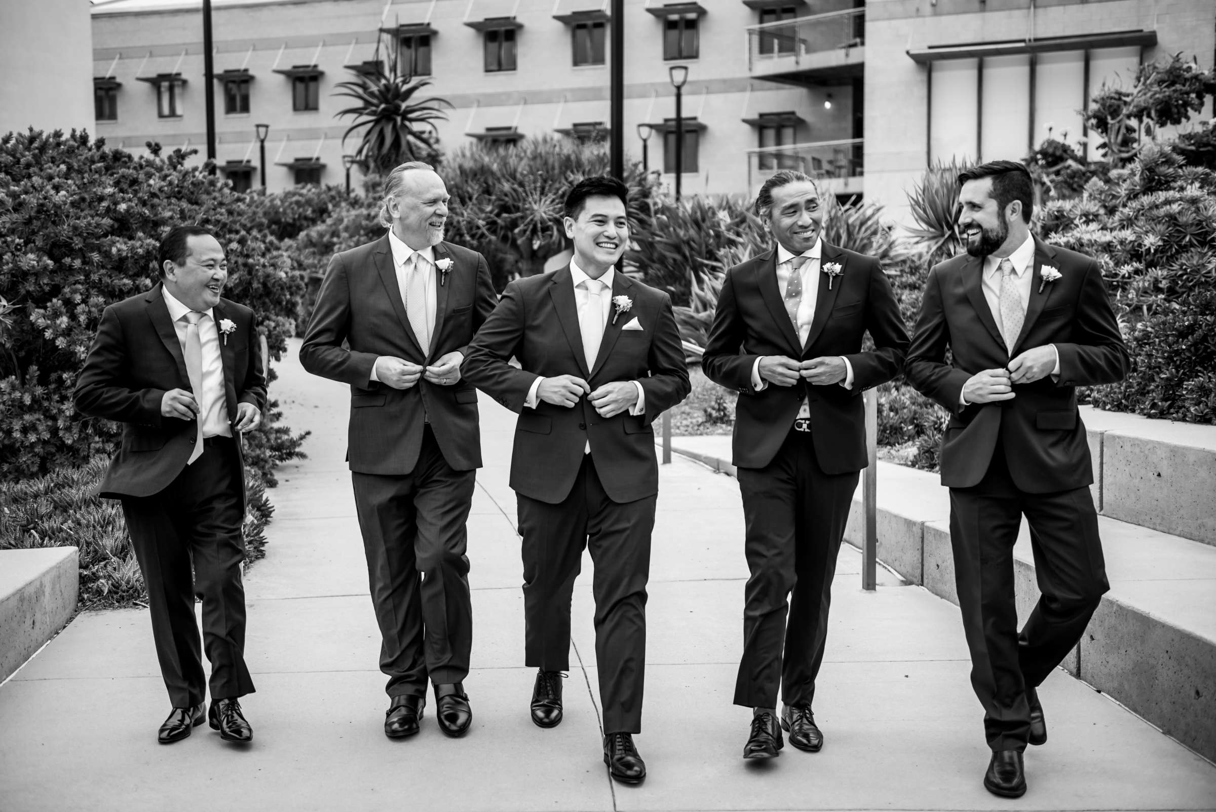 Scripps Seaside Forum Wedding coordinated by Willmus Weddings, Quynh and Tyler Wedding Photo #73 by True Photography